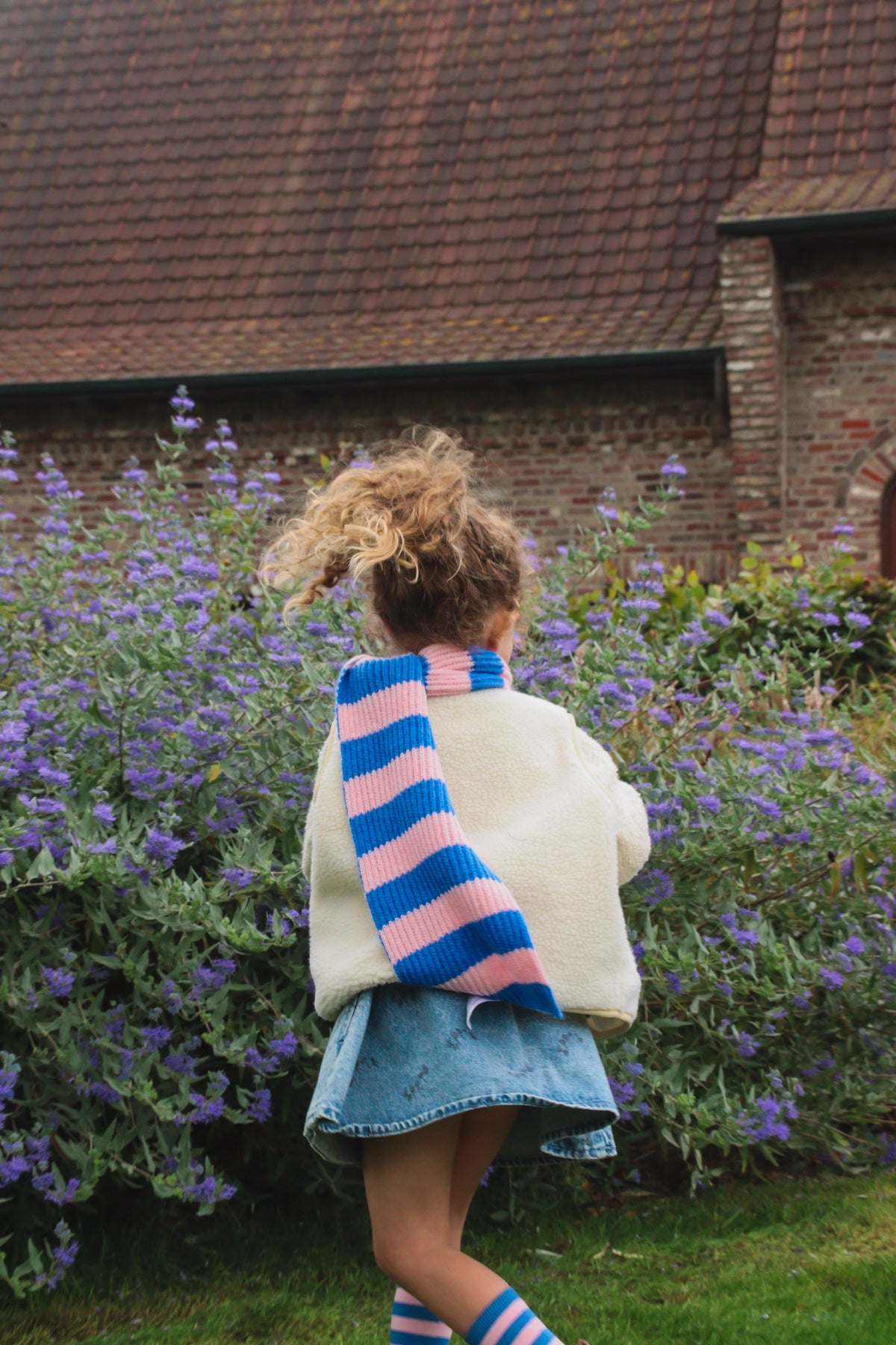 Blue denim skirt - Sproet & Sprout