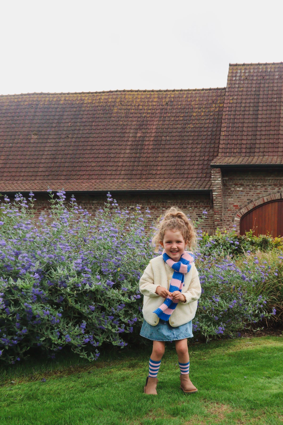 Blue denim skirt - Sproet & Sprout