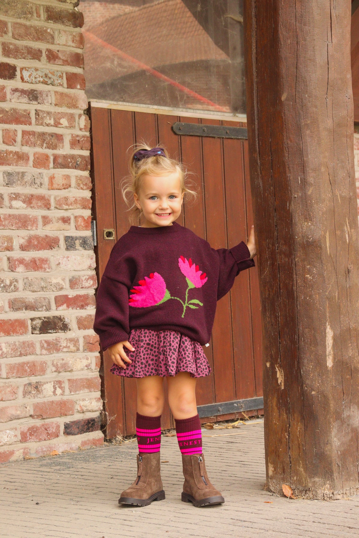 Belly pullover Cherry Bordeaux - Jenest