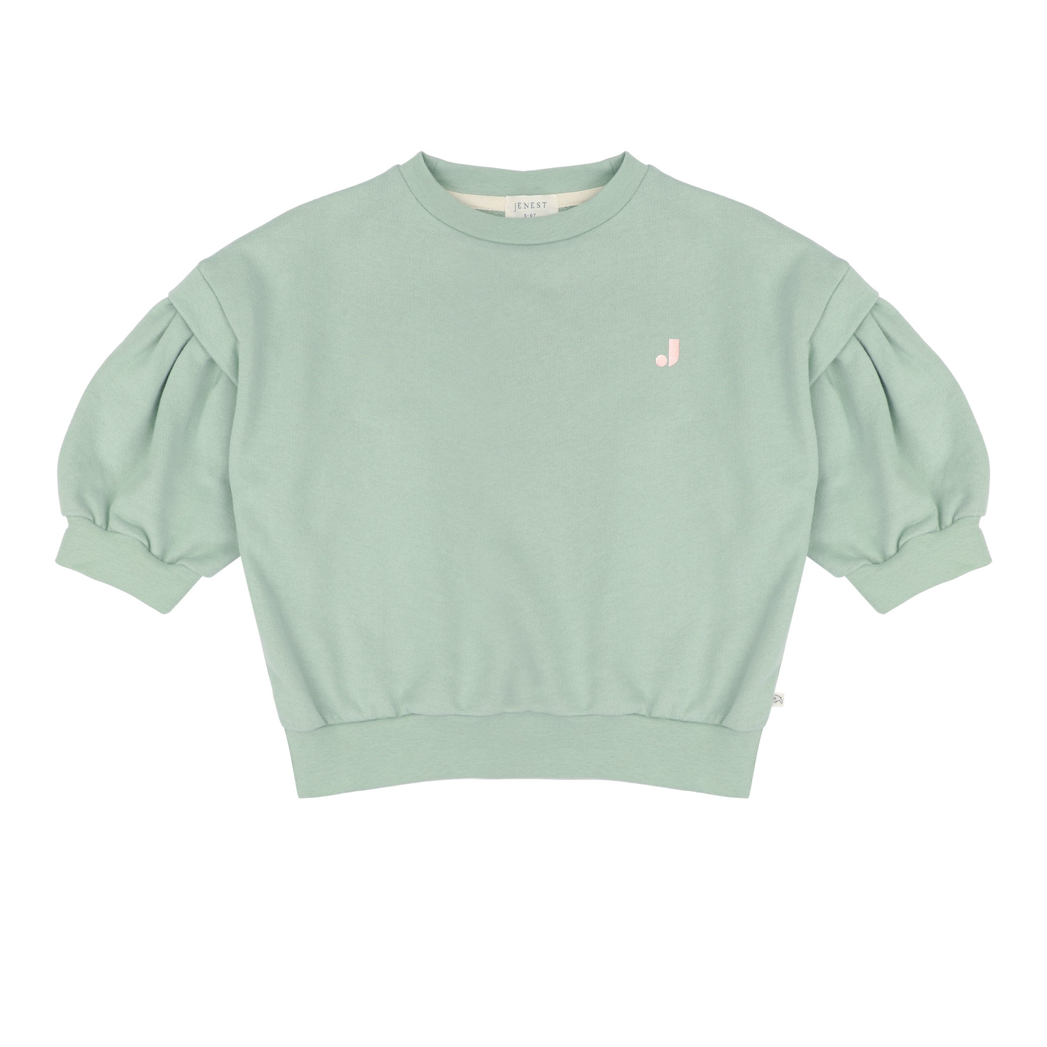 Balloon sweater Sage Green - Jenest