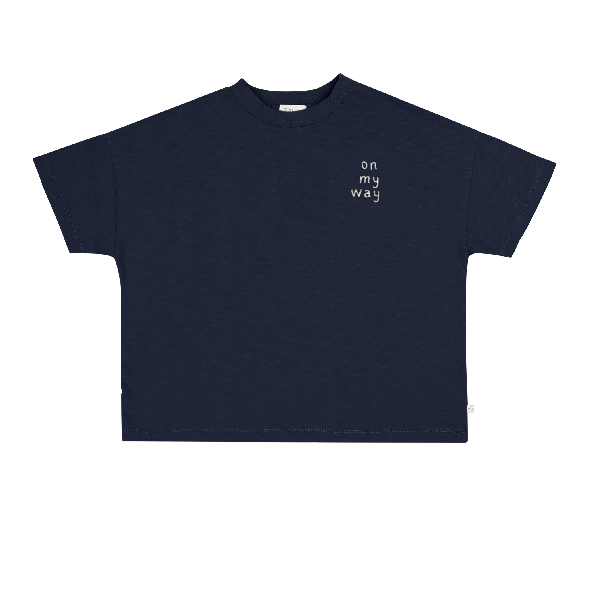 Ben oversized T-shirt Navy Blue - Jenest