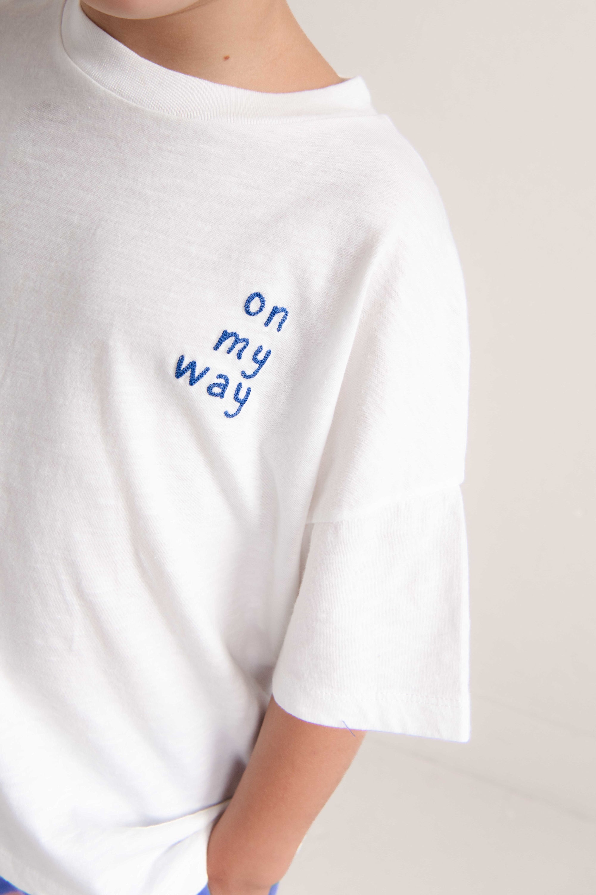 Ben oversized T-shirt Off White - Jenest