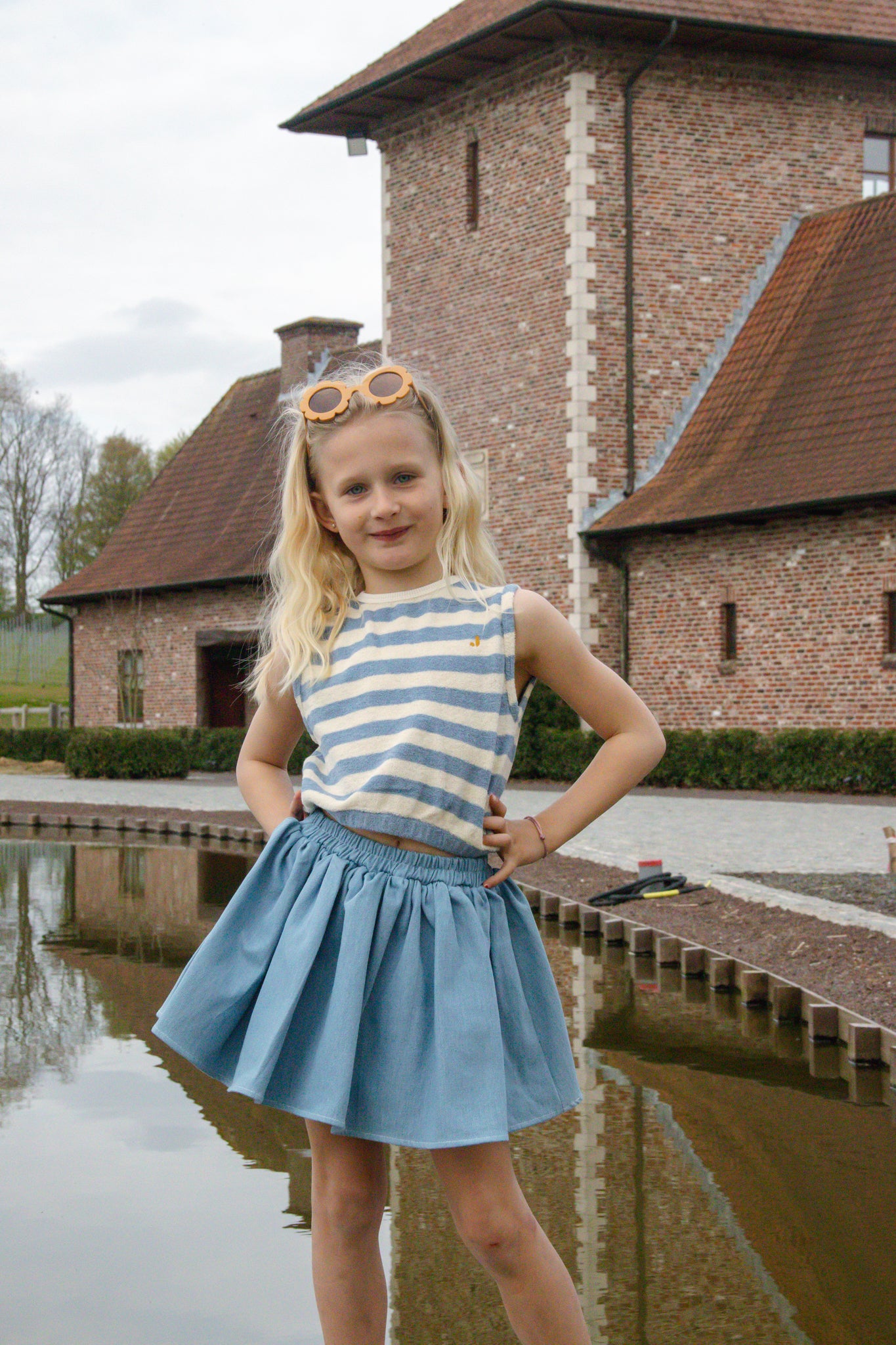 Joy denim skirt