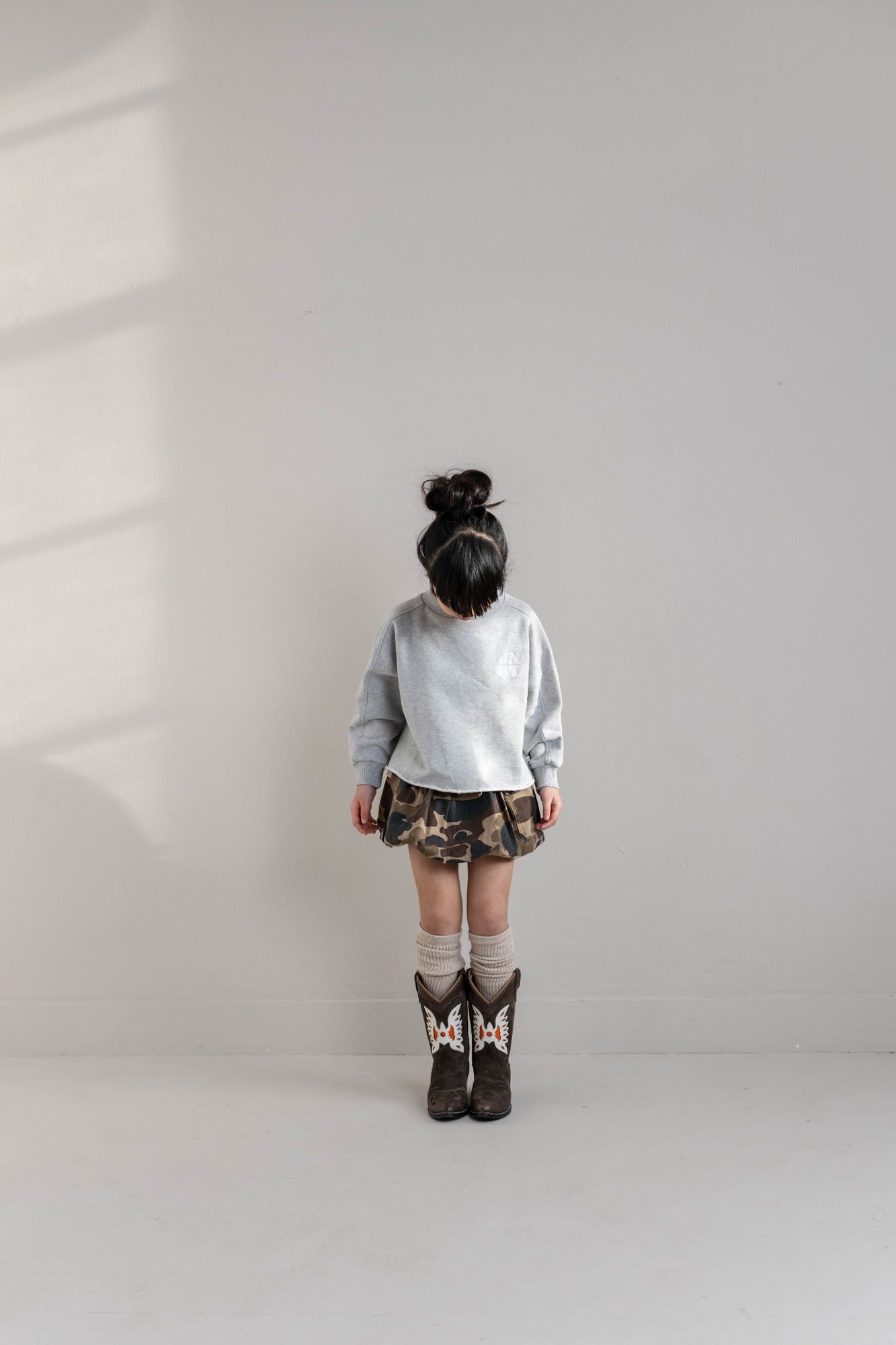 Billie sweater Grey Melange - Jenest
