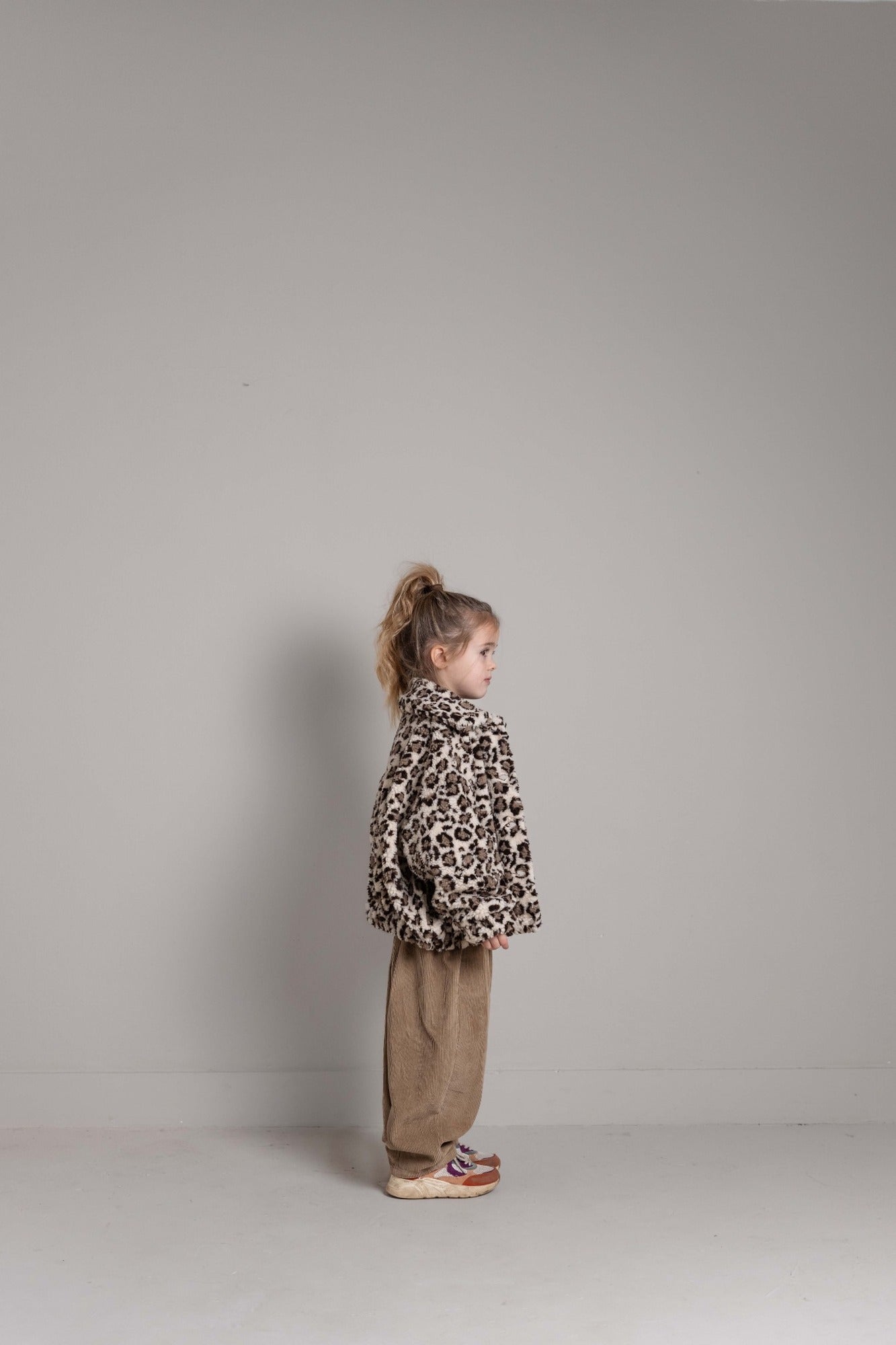 Rosa jacket Ivory Leopard - Jenest