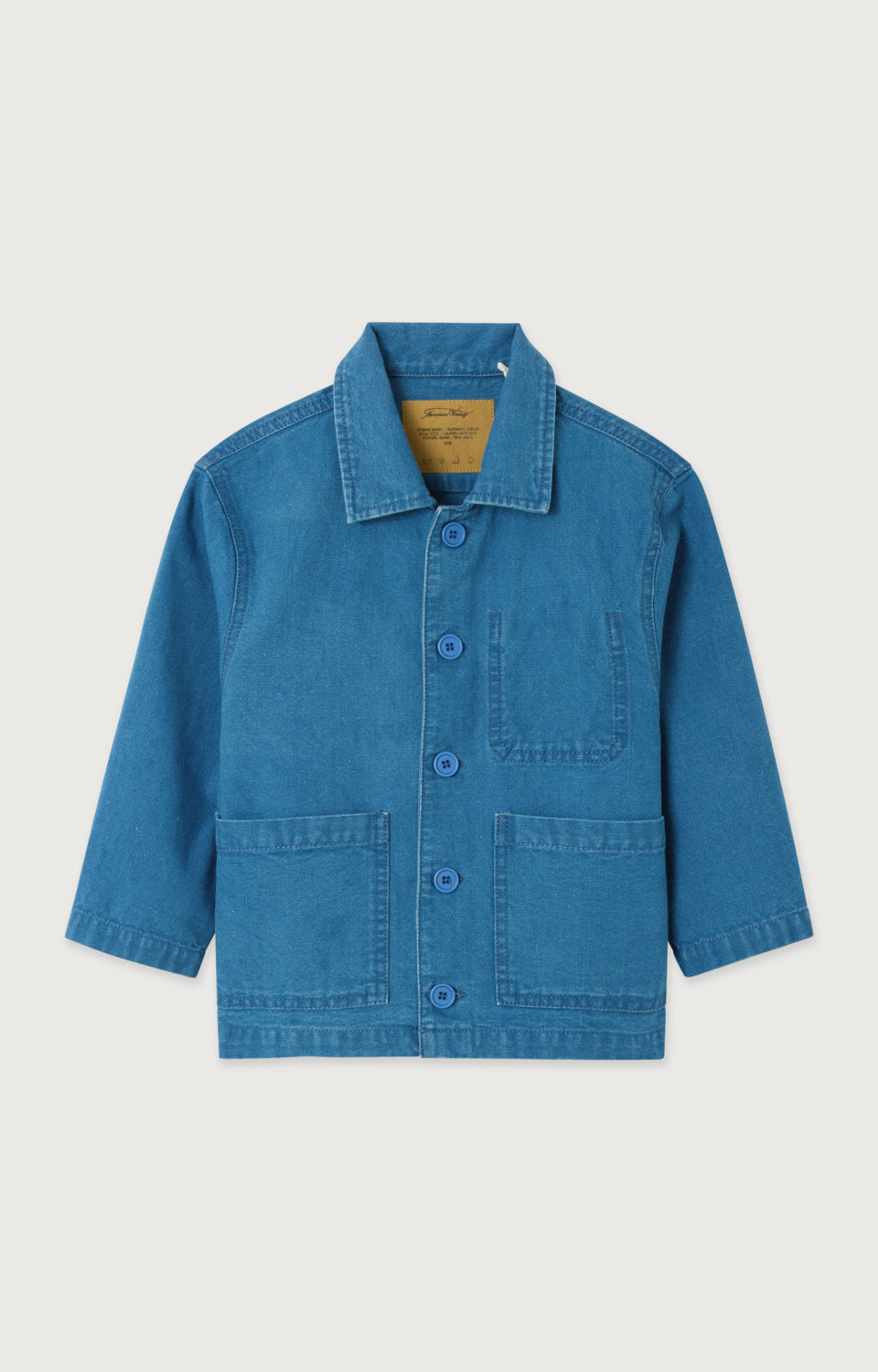 Kinderjas Comow Stone Blue - American Vintage