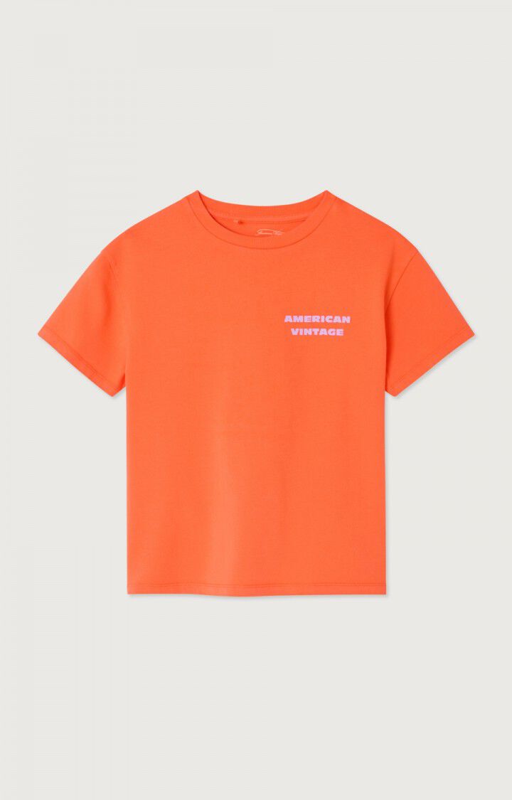 T-shirt Fizvalley Mandarine - American Vintage