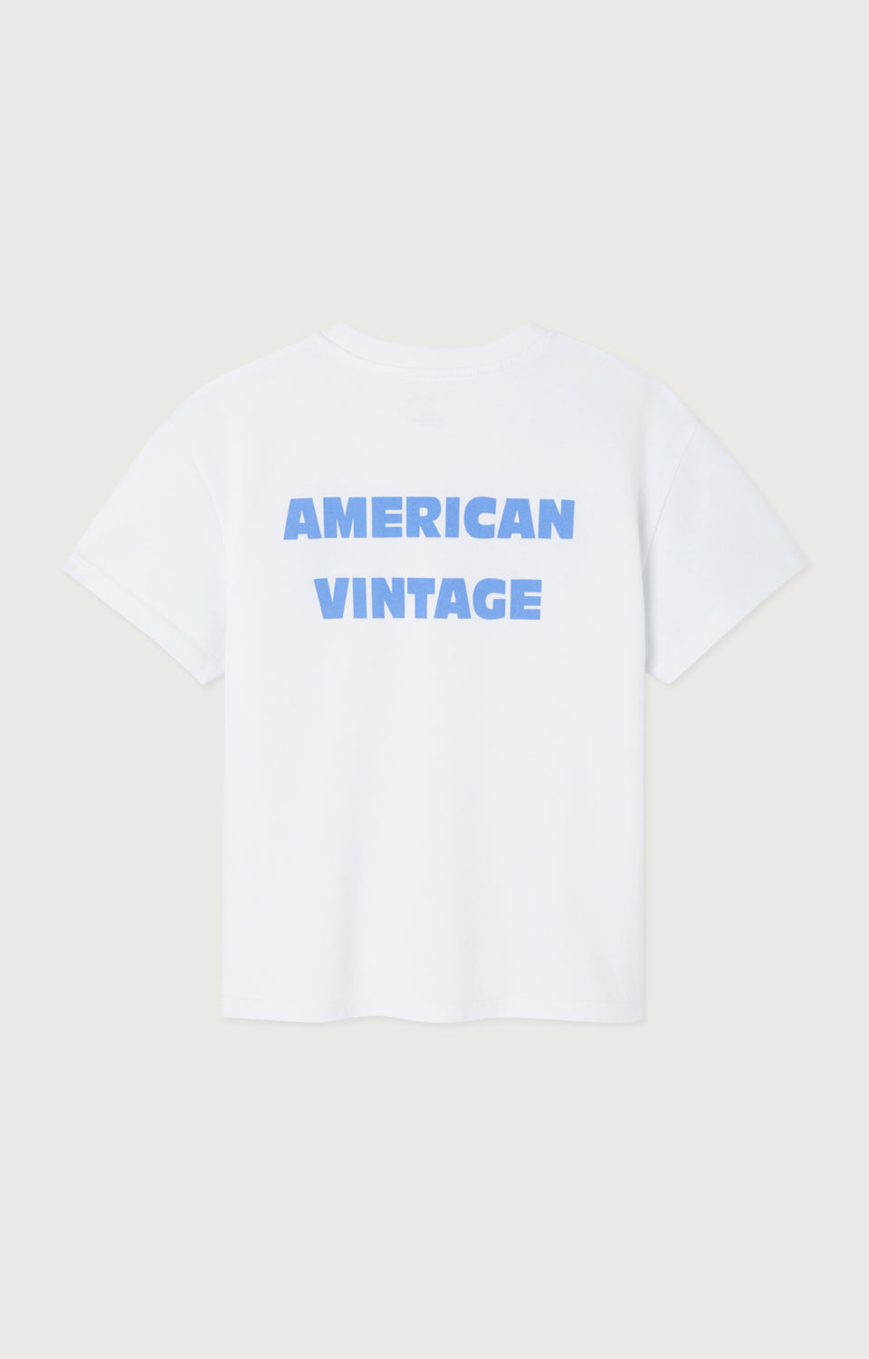 T-shirt Fizvalley White - American Vintage