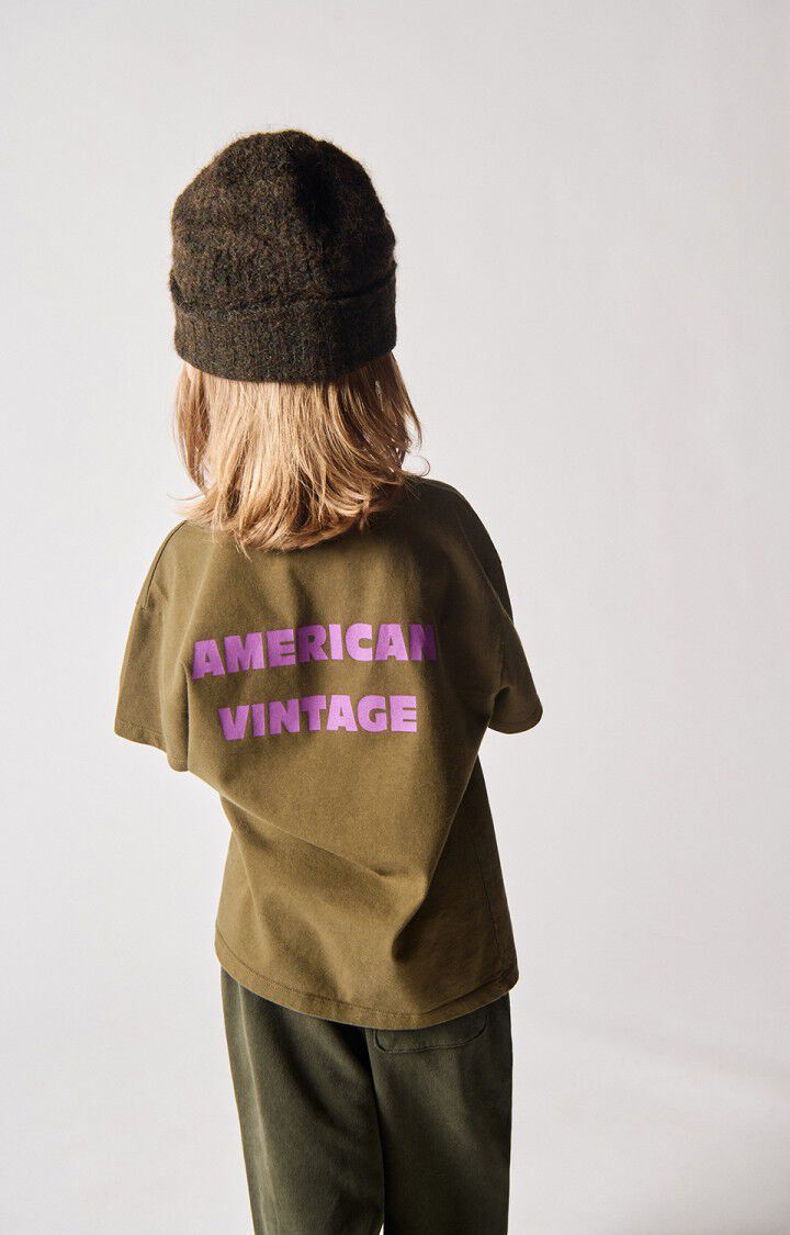 T-shirt Fizvalley Olive - American Vintage