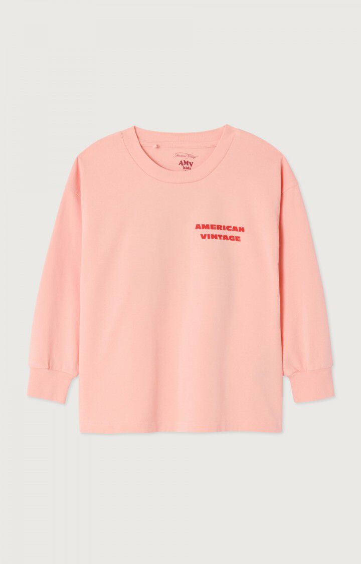 T-shirt Fizvalley longsleeve Sorbet - American Vintage