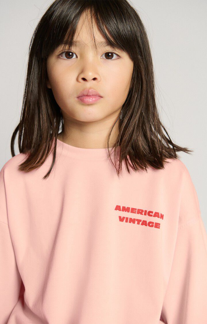 T-shirt Fizvalley longsleeve Sorbet - American Vintage