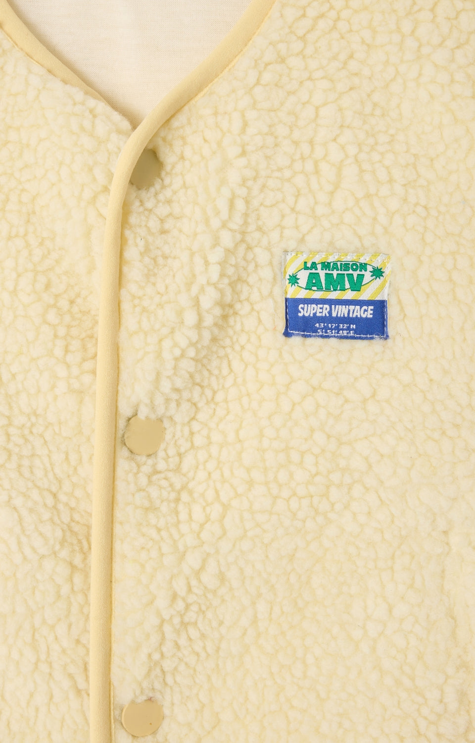 Vest Hoktown Ecru - American Vintage