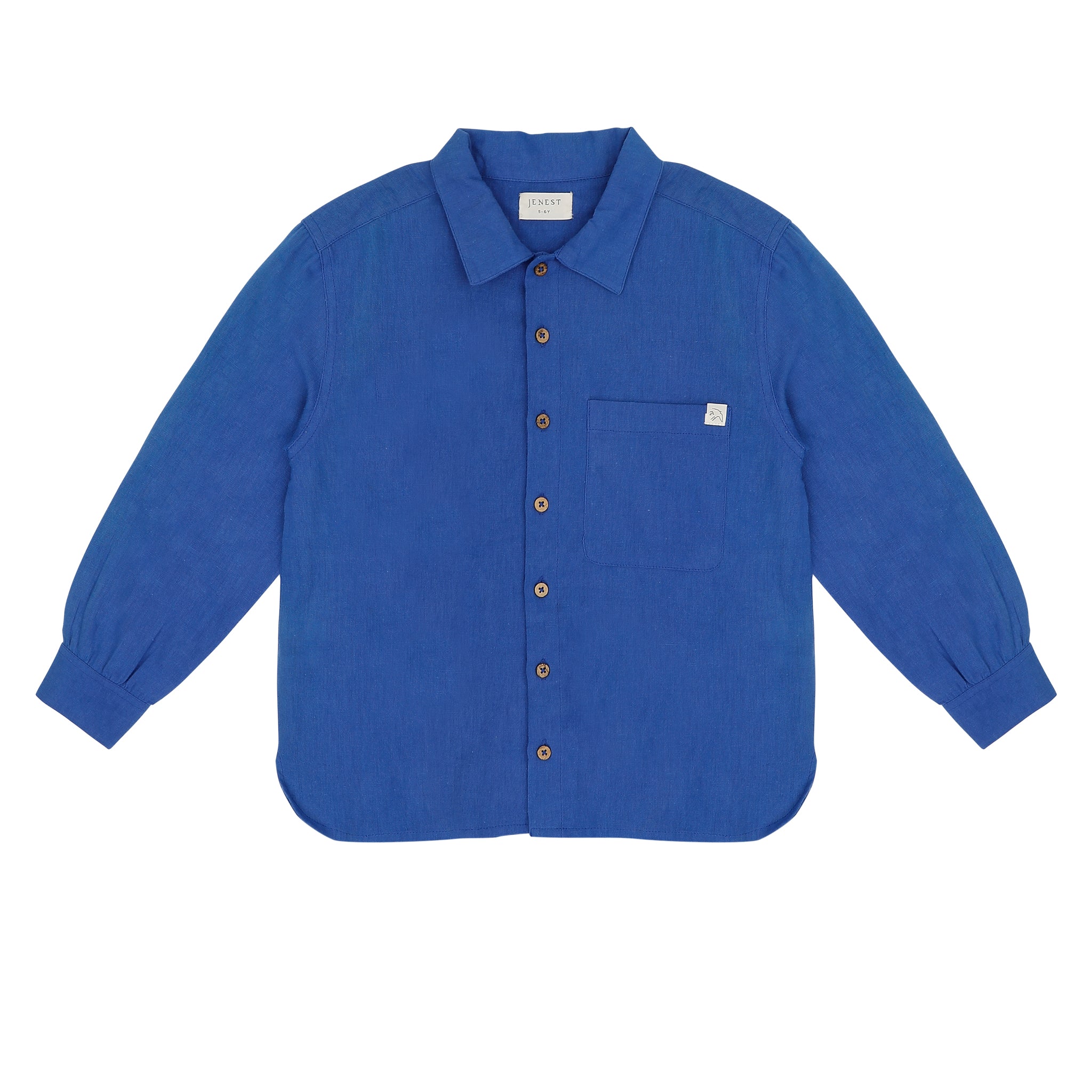 Lef shirt Cobalt Blue - Jenest