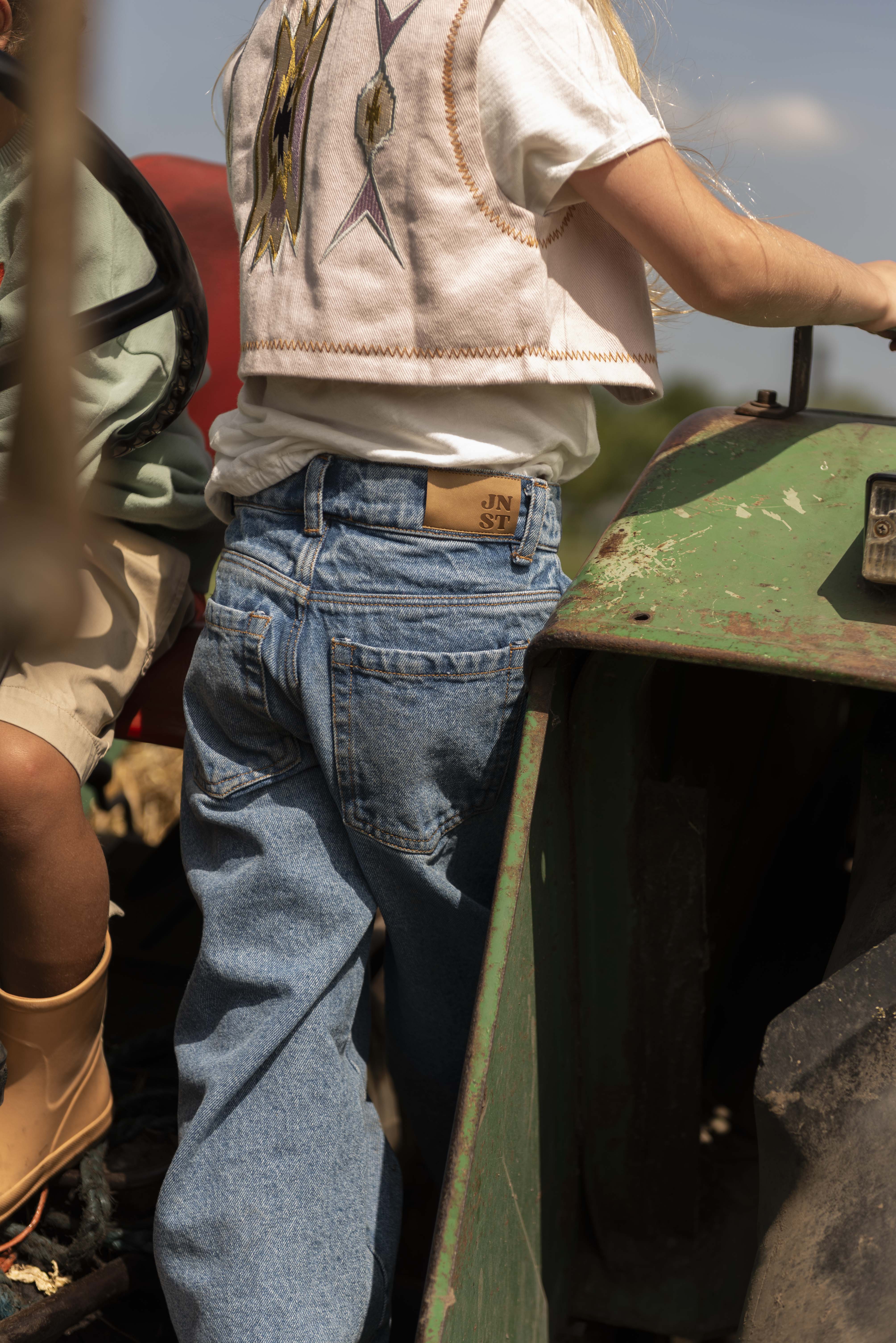 Balloon Denim Pants - Jenest