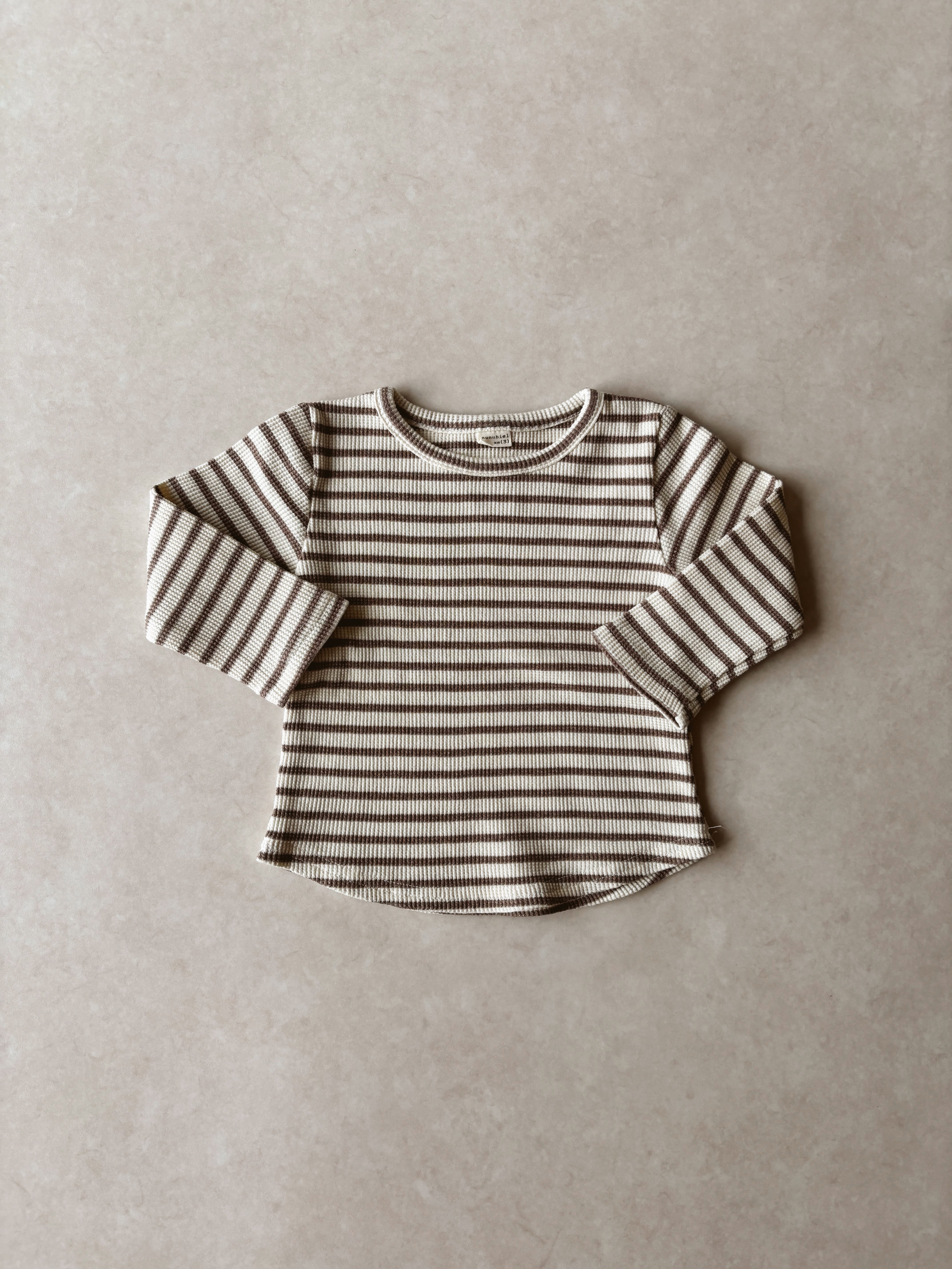 Stripe tee - Brown