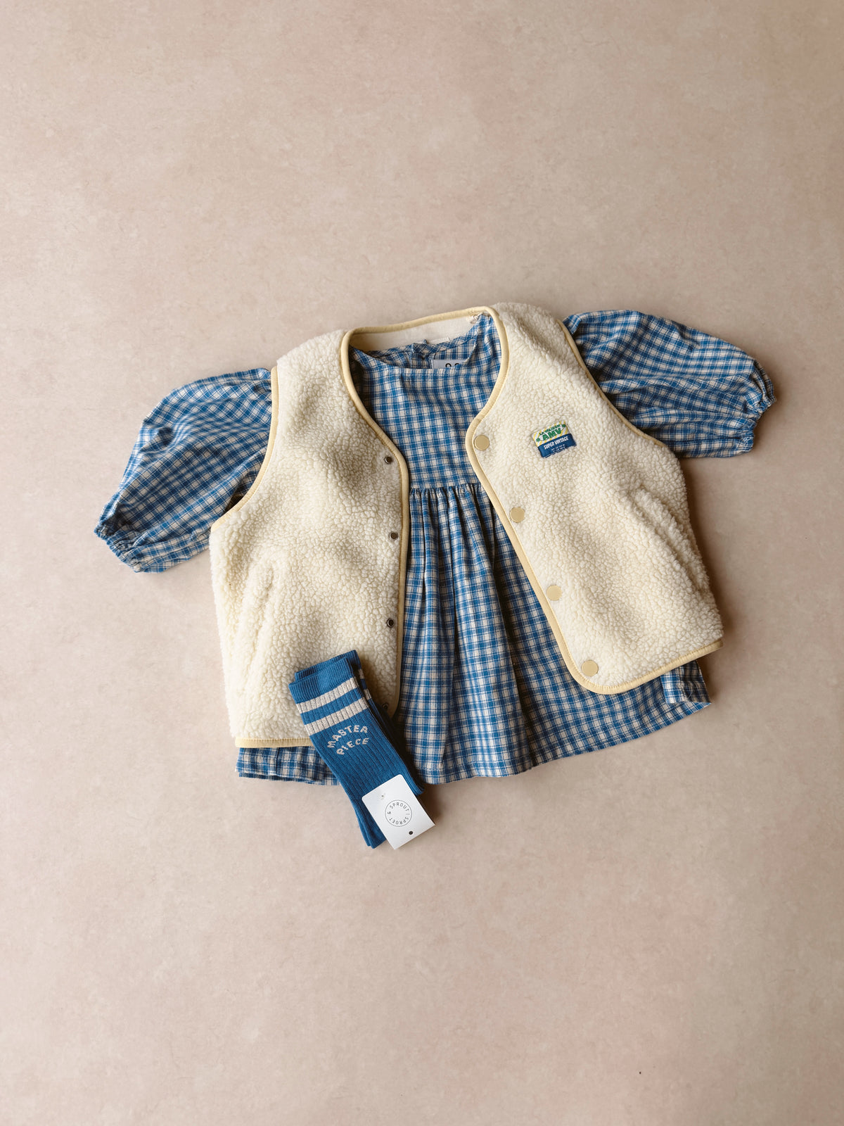 Flanel Check dress