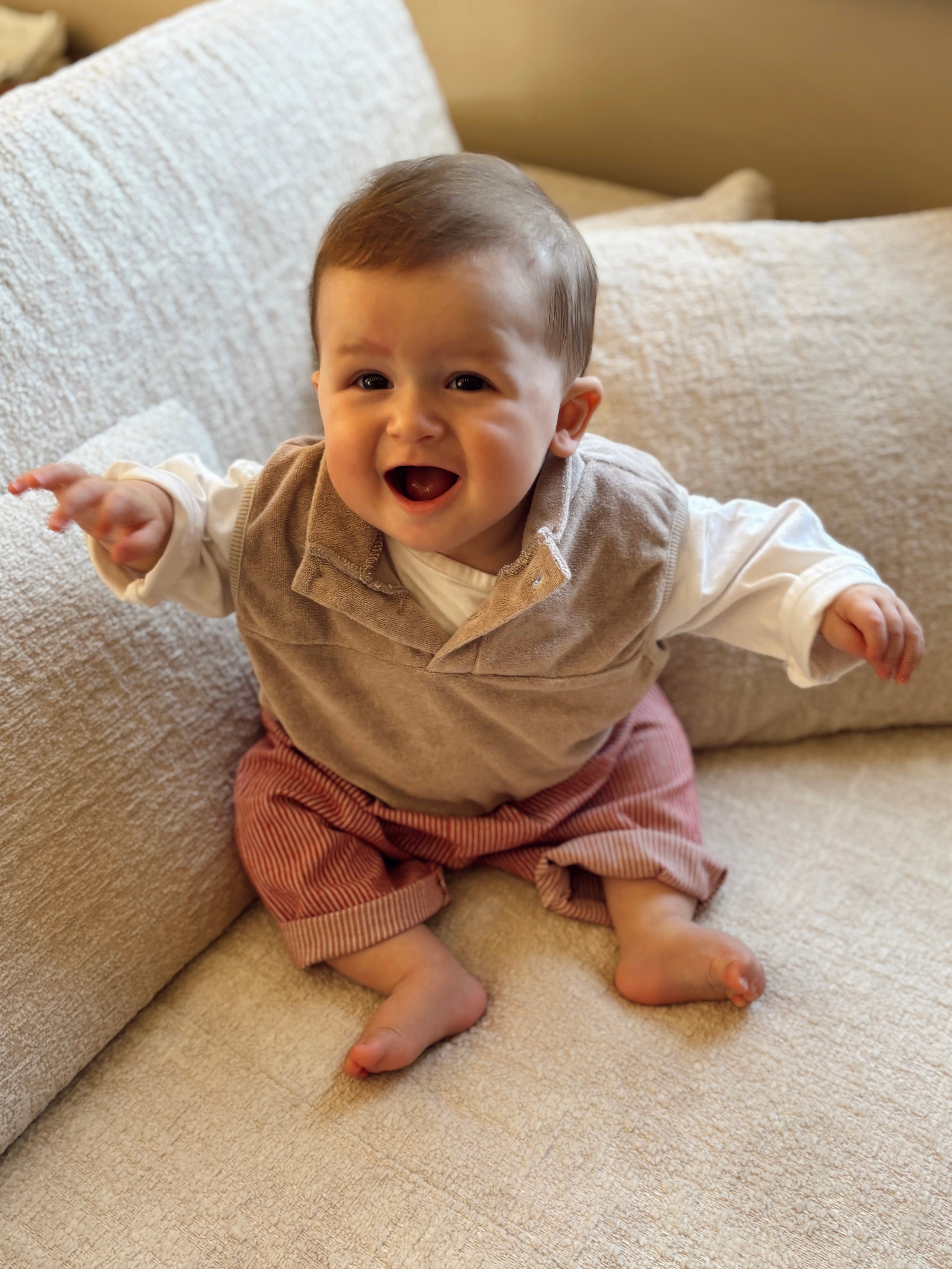 Trendy sweater vest - Beige