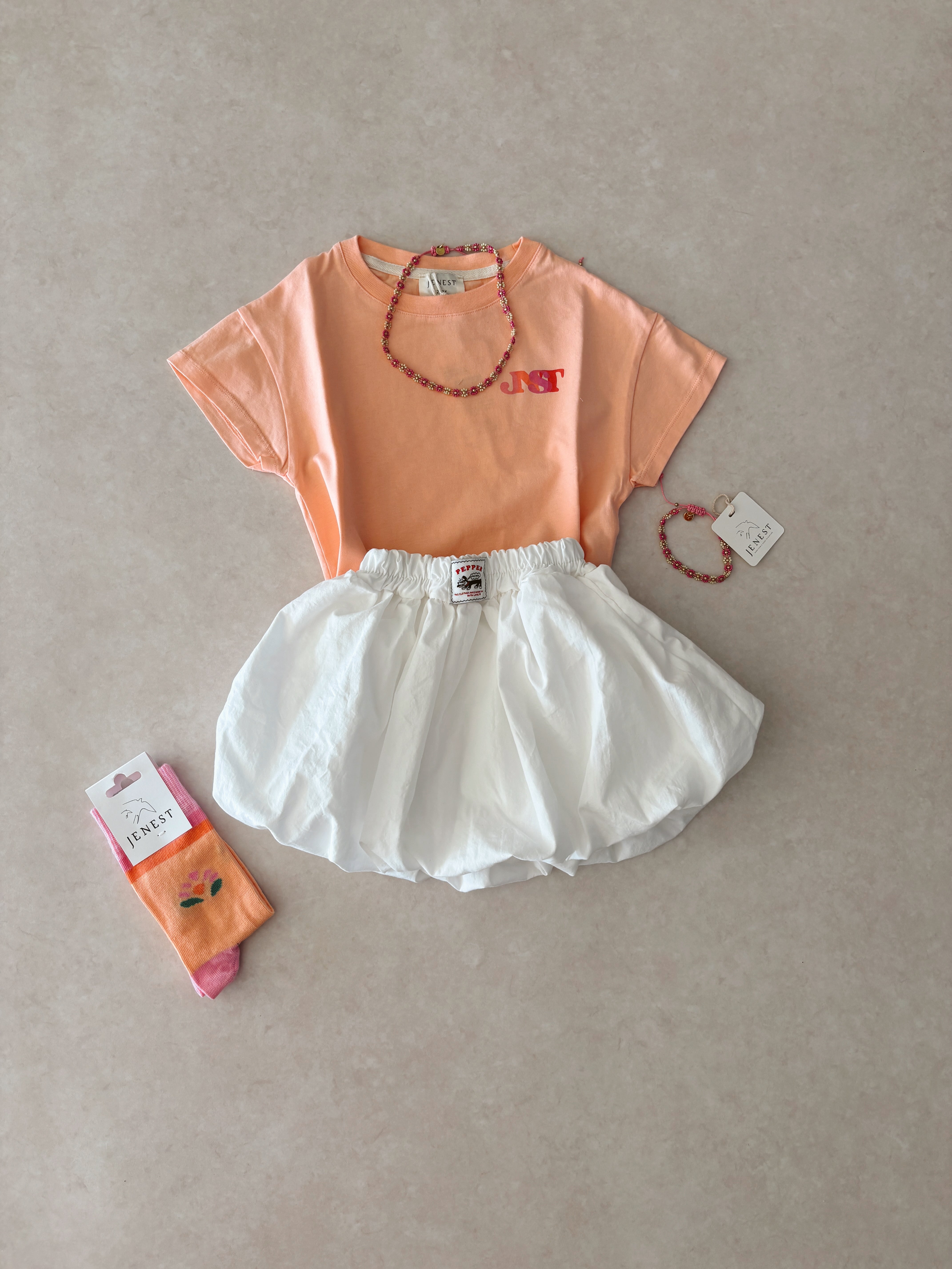 Pumpkin skirt - Ivory