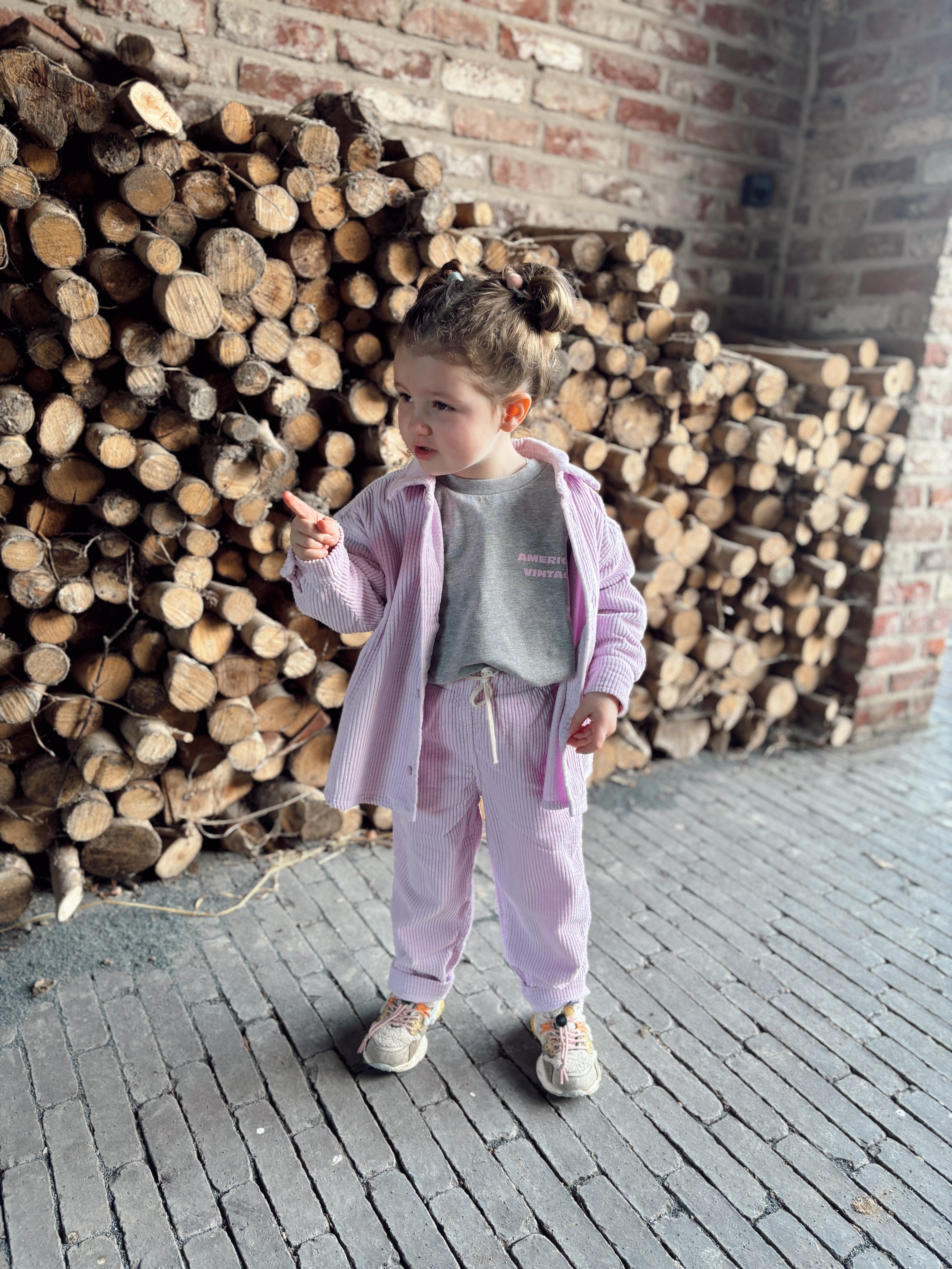 Padow kinderbroek Pink - American Vintage