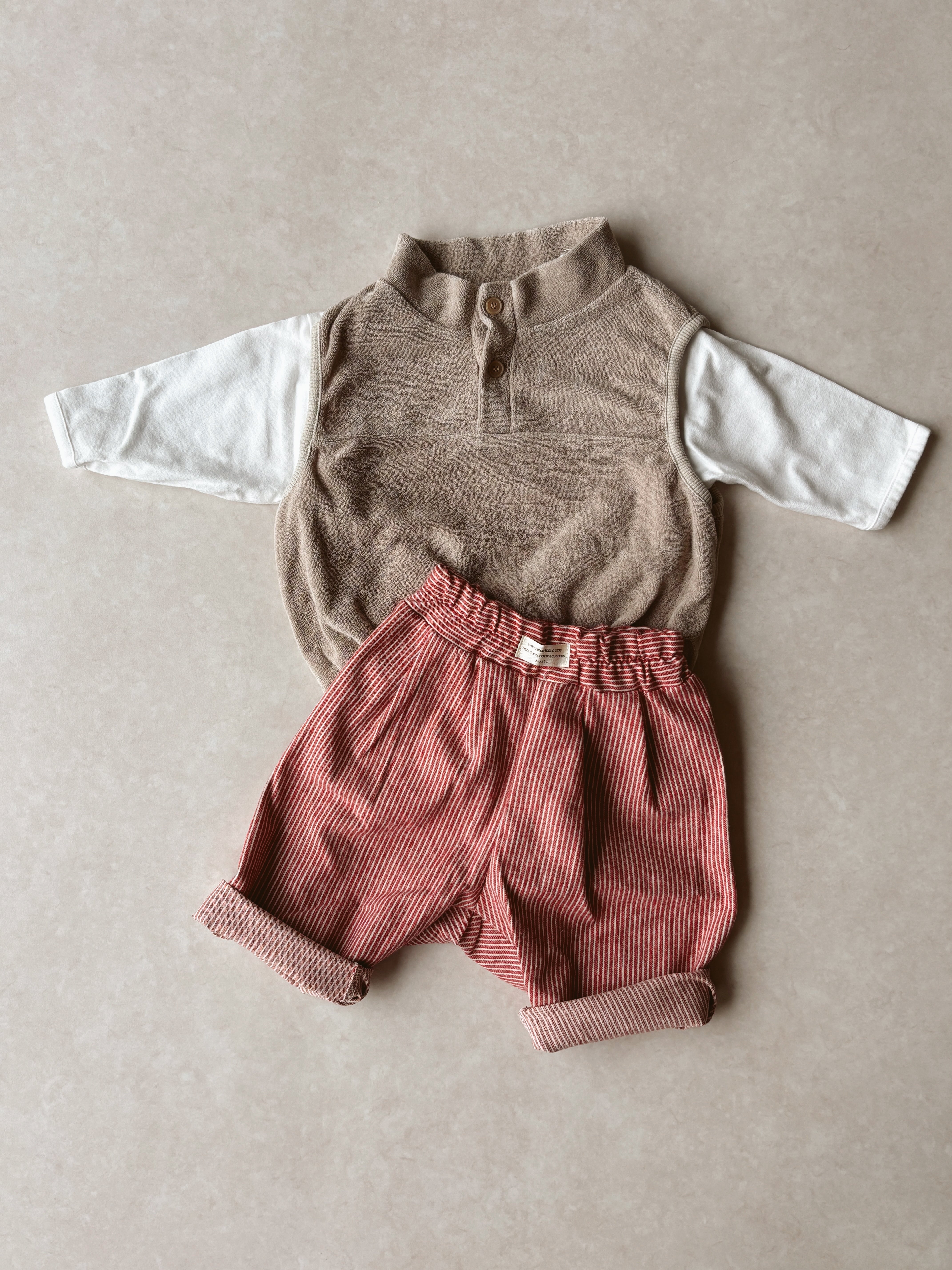 Trendy sweater vest - Beige