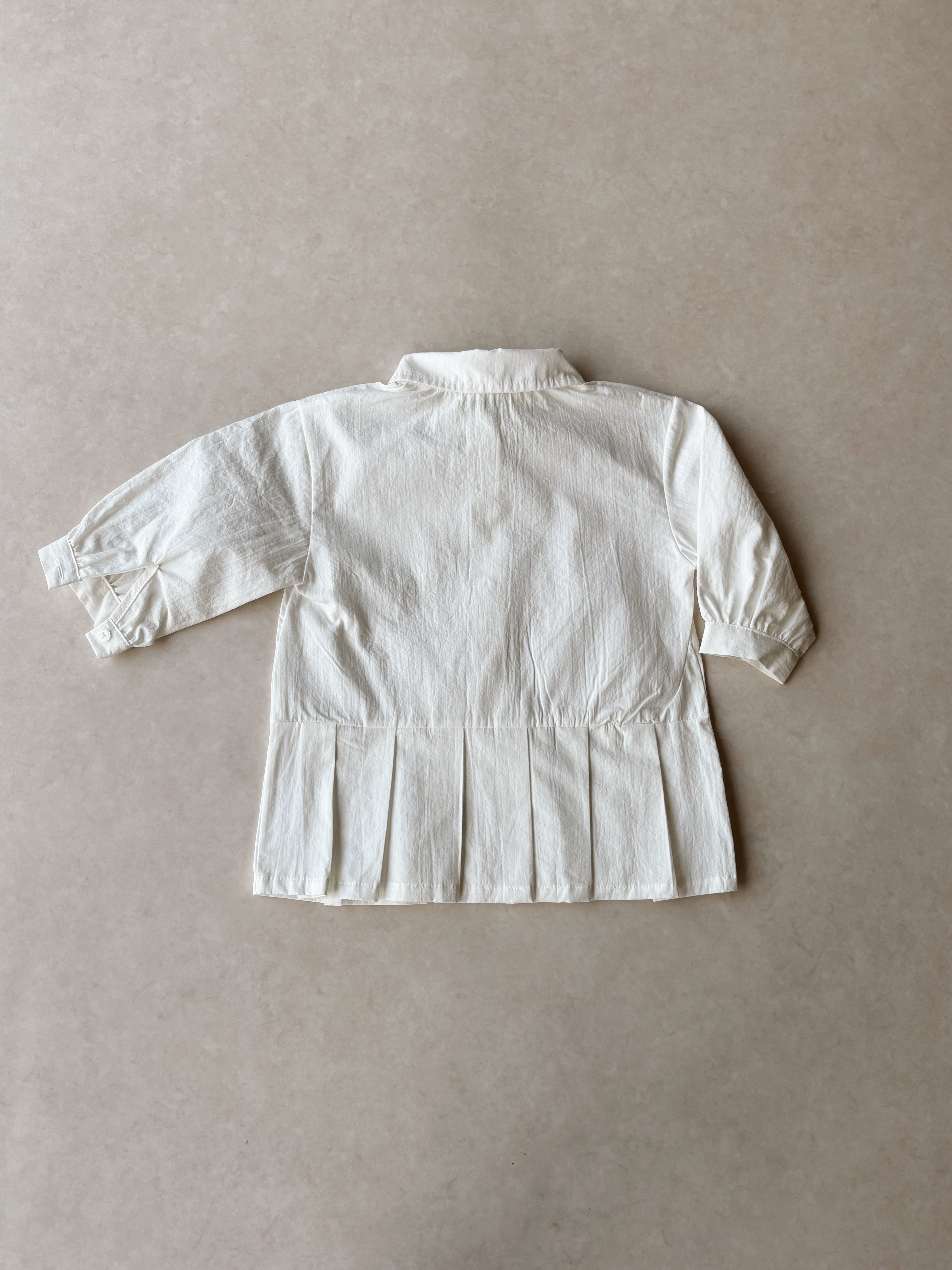 White Collar Dress