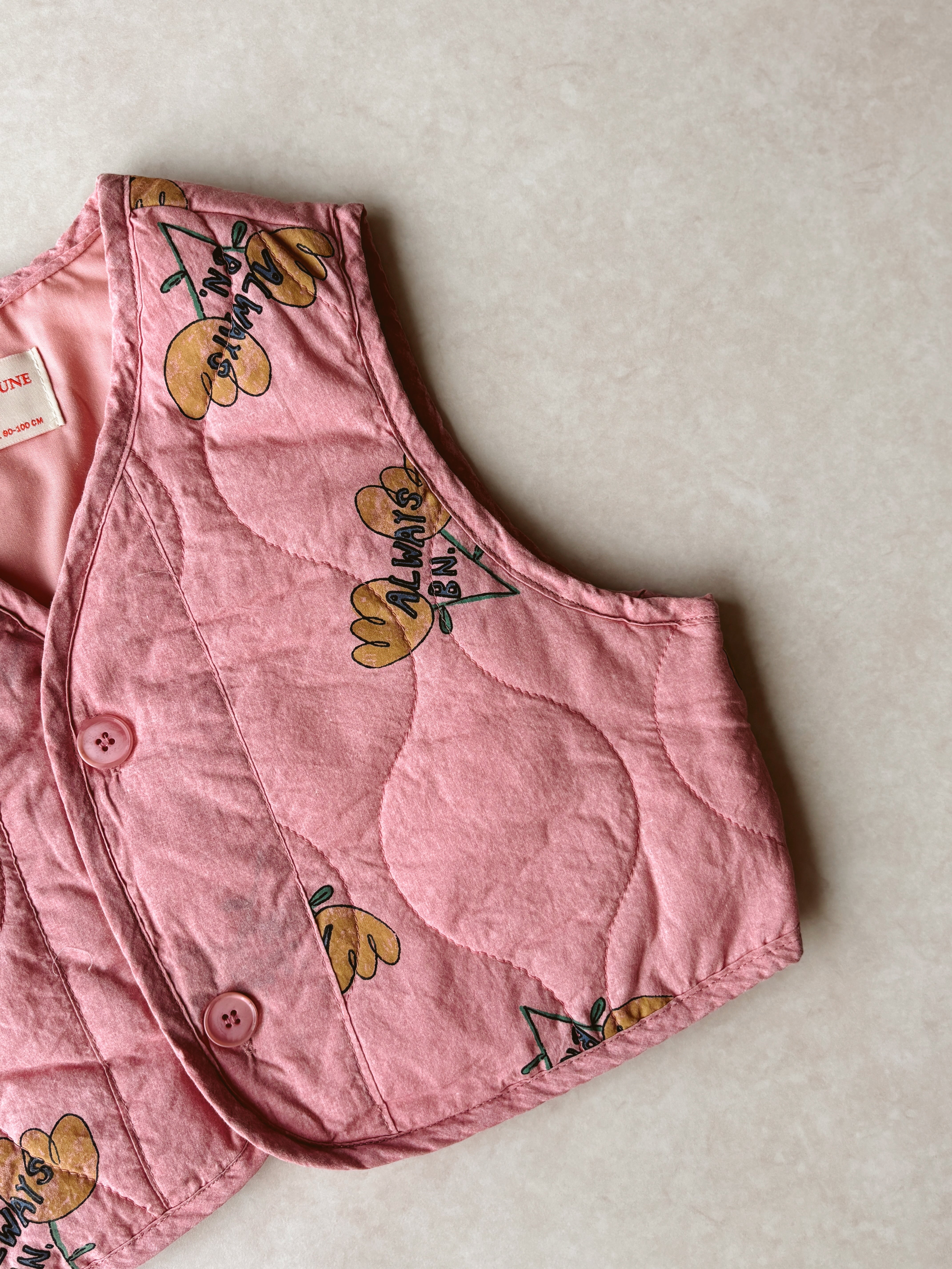 Always flower vest