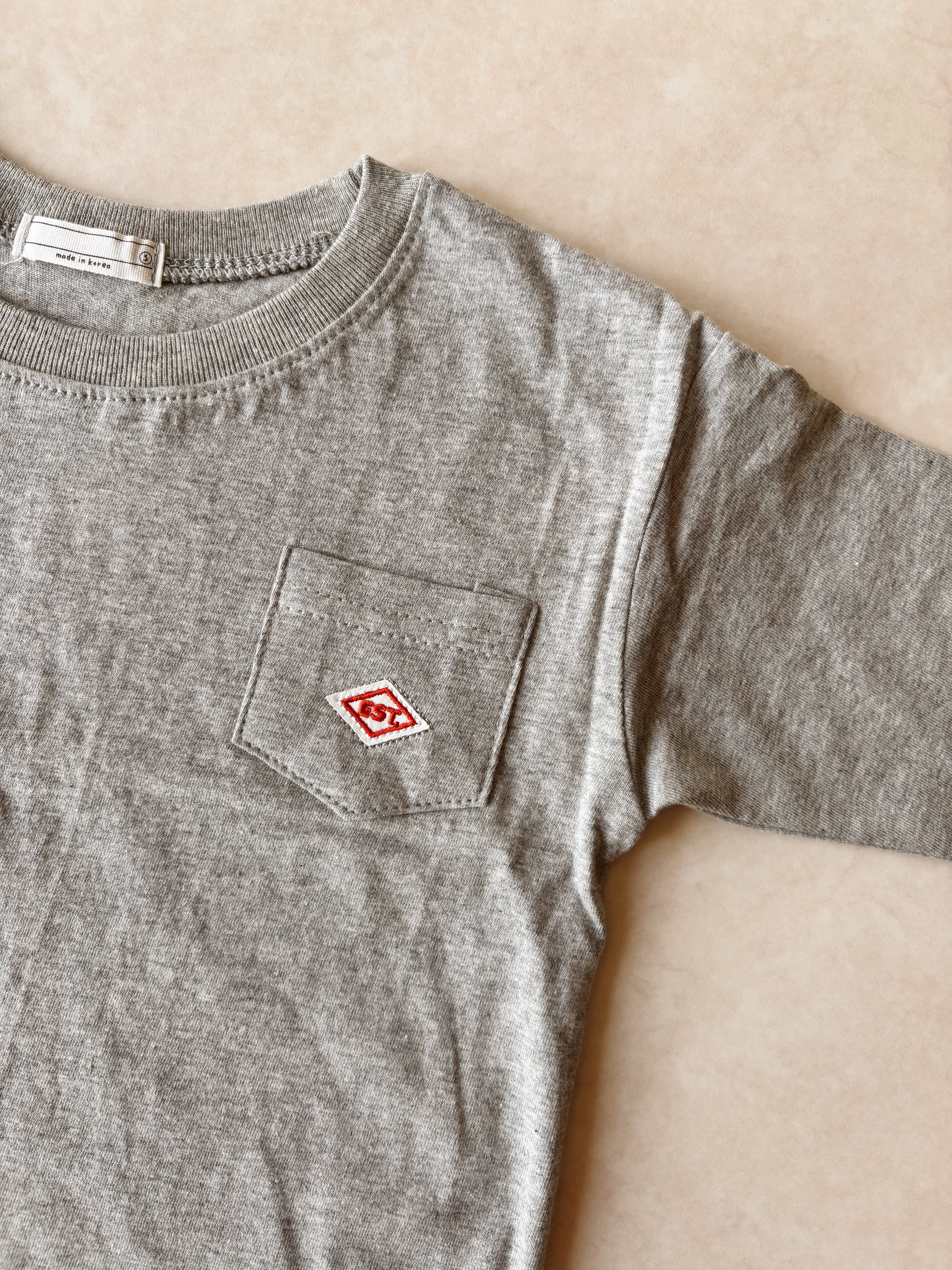 Pocket t-shirt - Gray