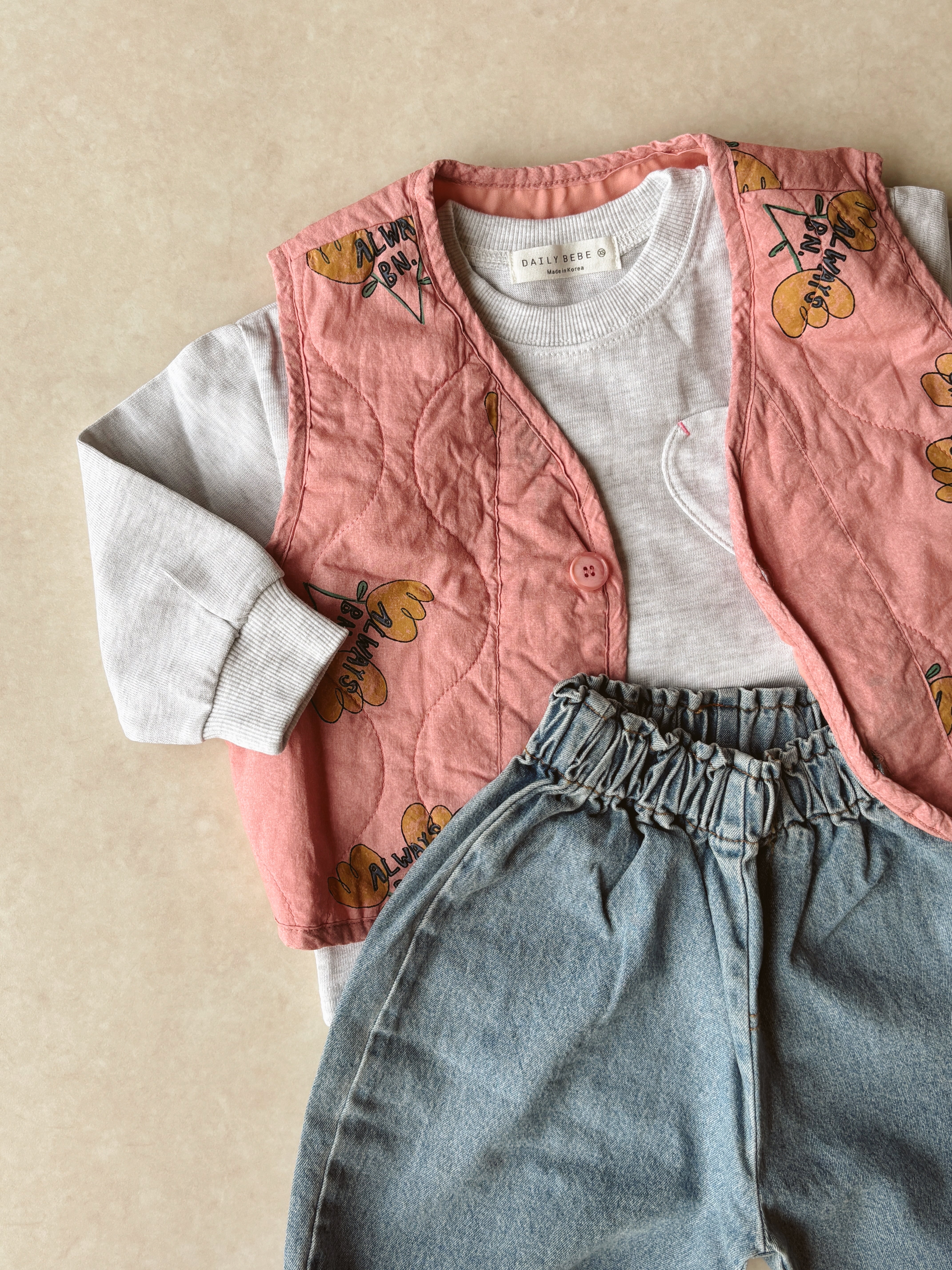 Always flower vest