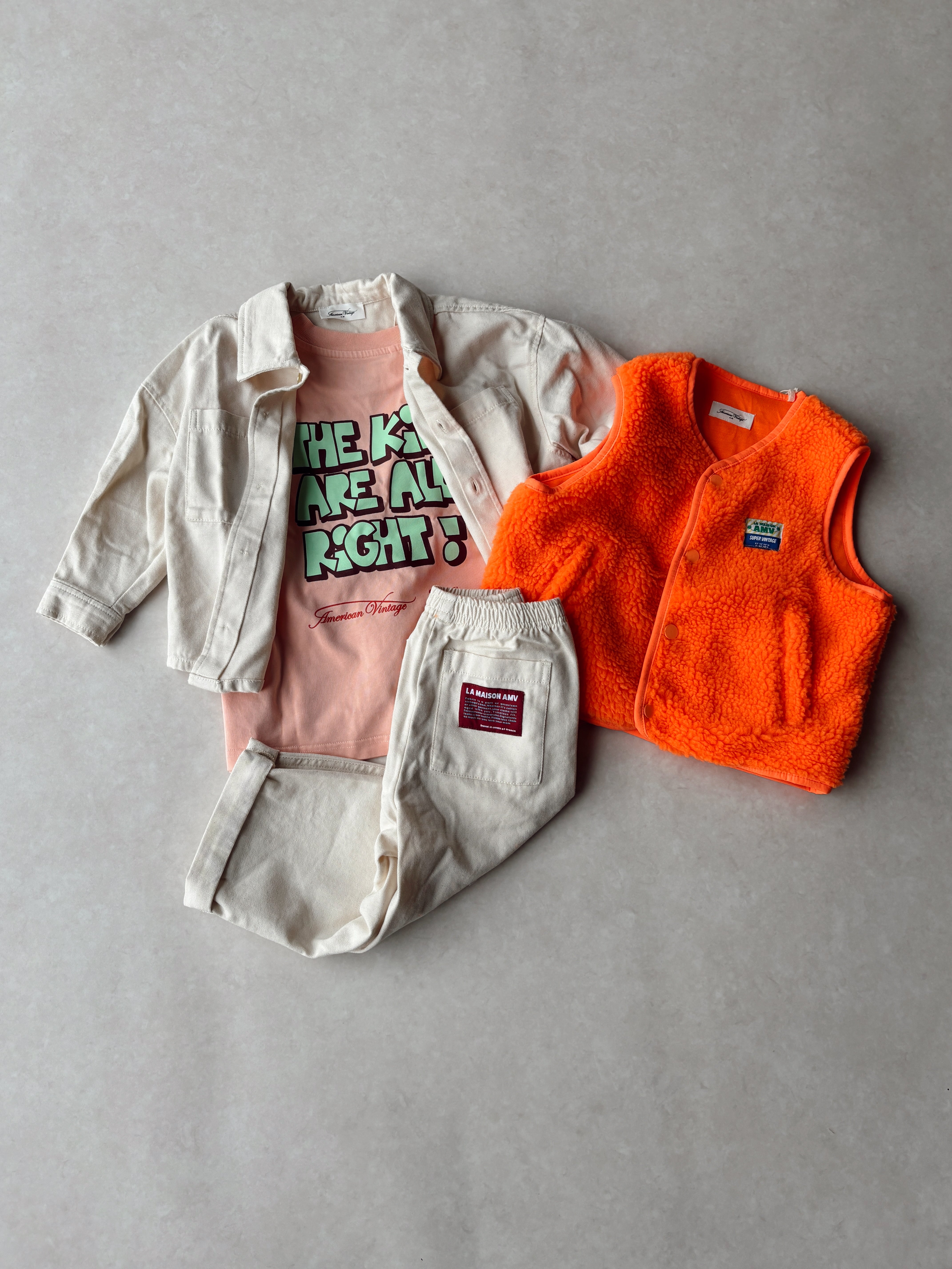 Vest Hoktown Fluo - American Vintage