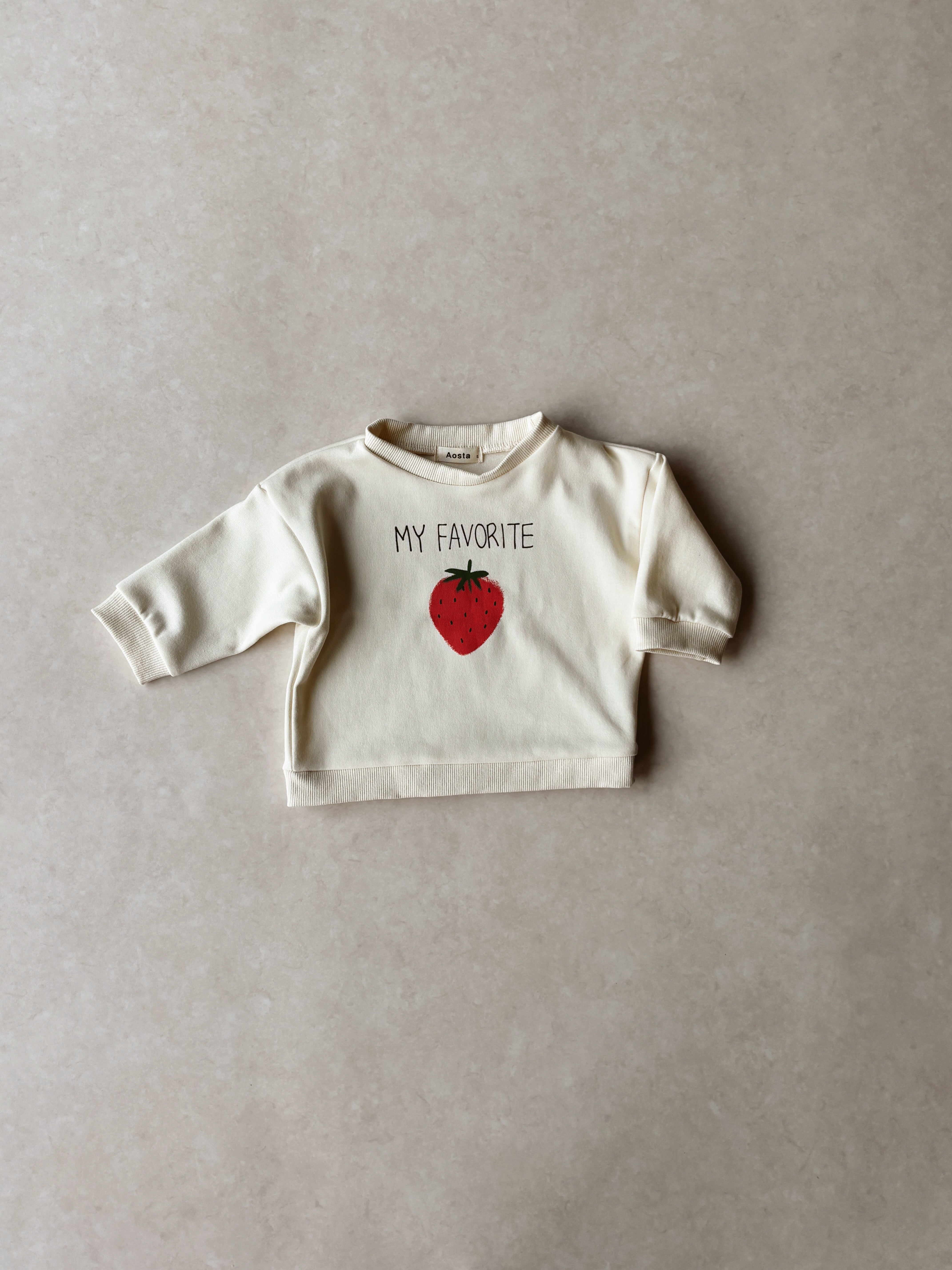 Strawberry sweatshirt