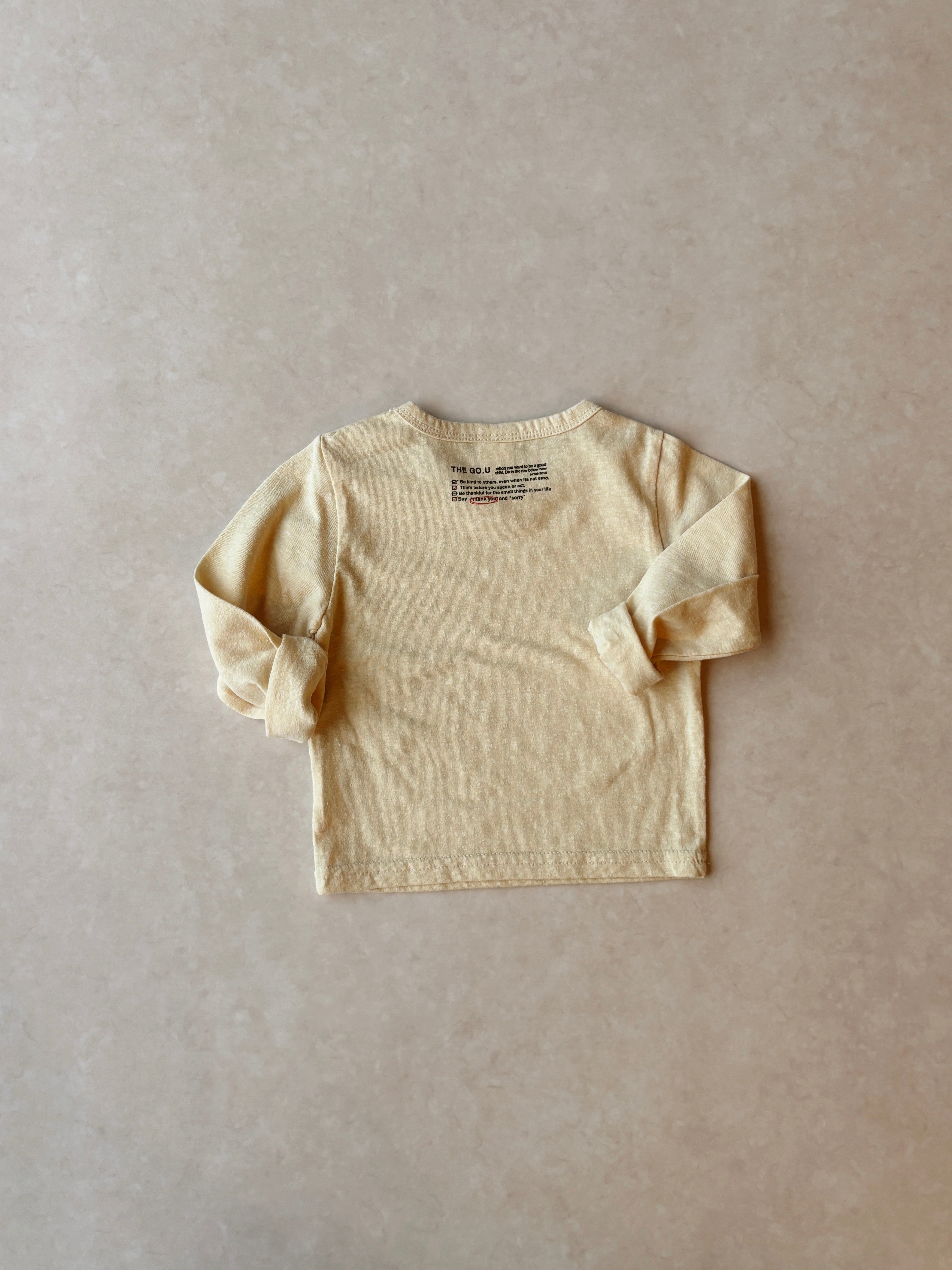 Can't stop tee - yellow