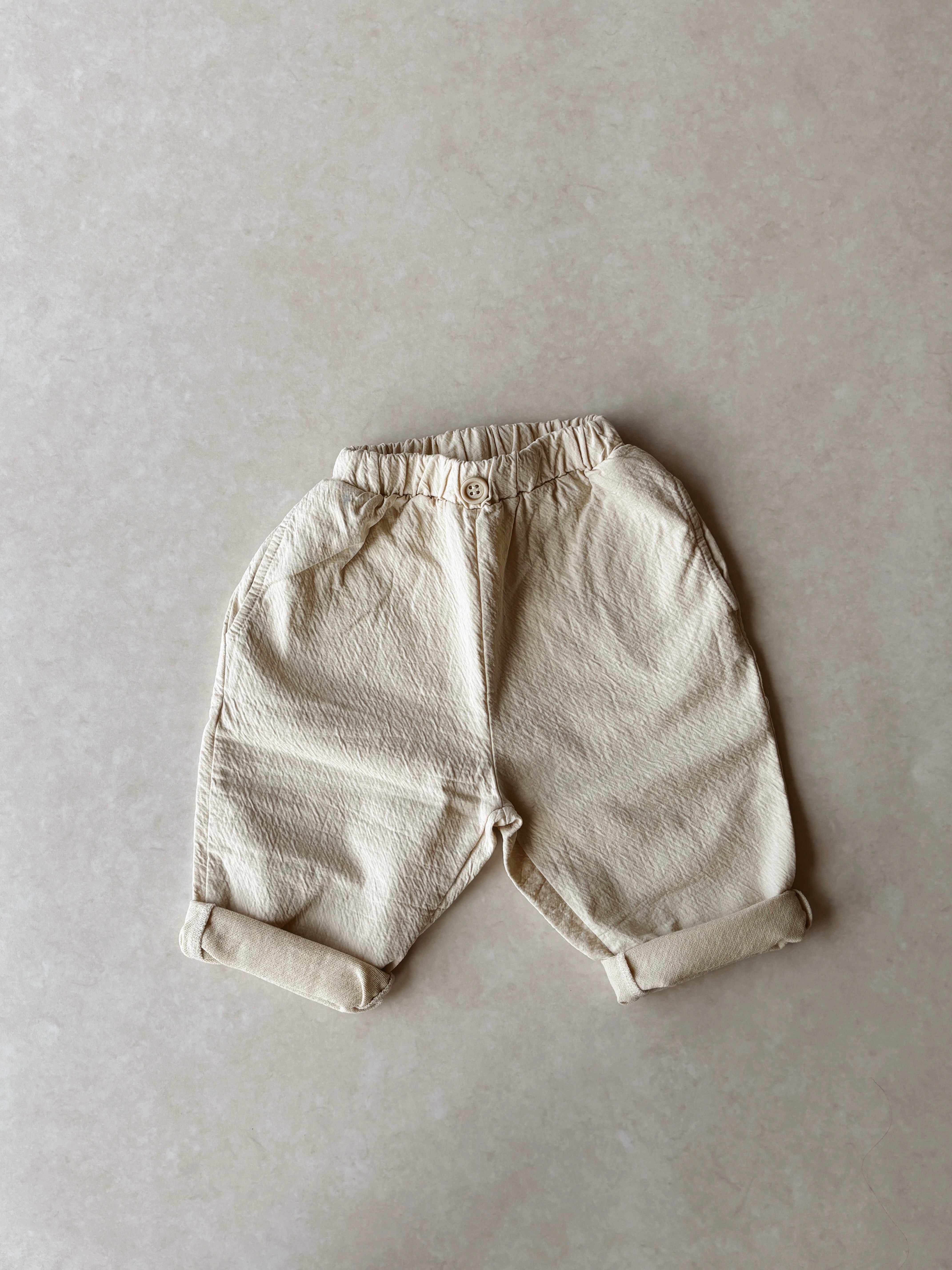 Chino pants - Cream