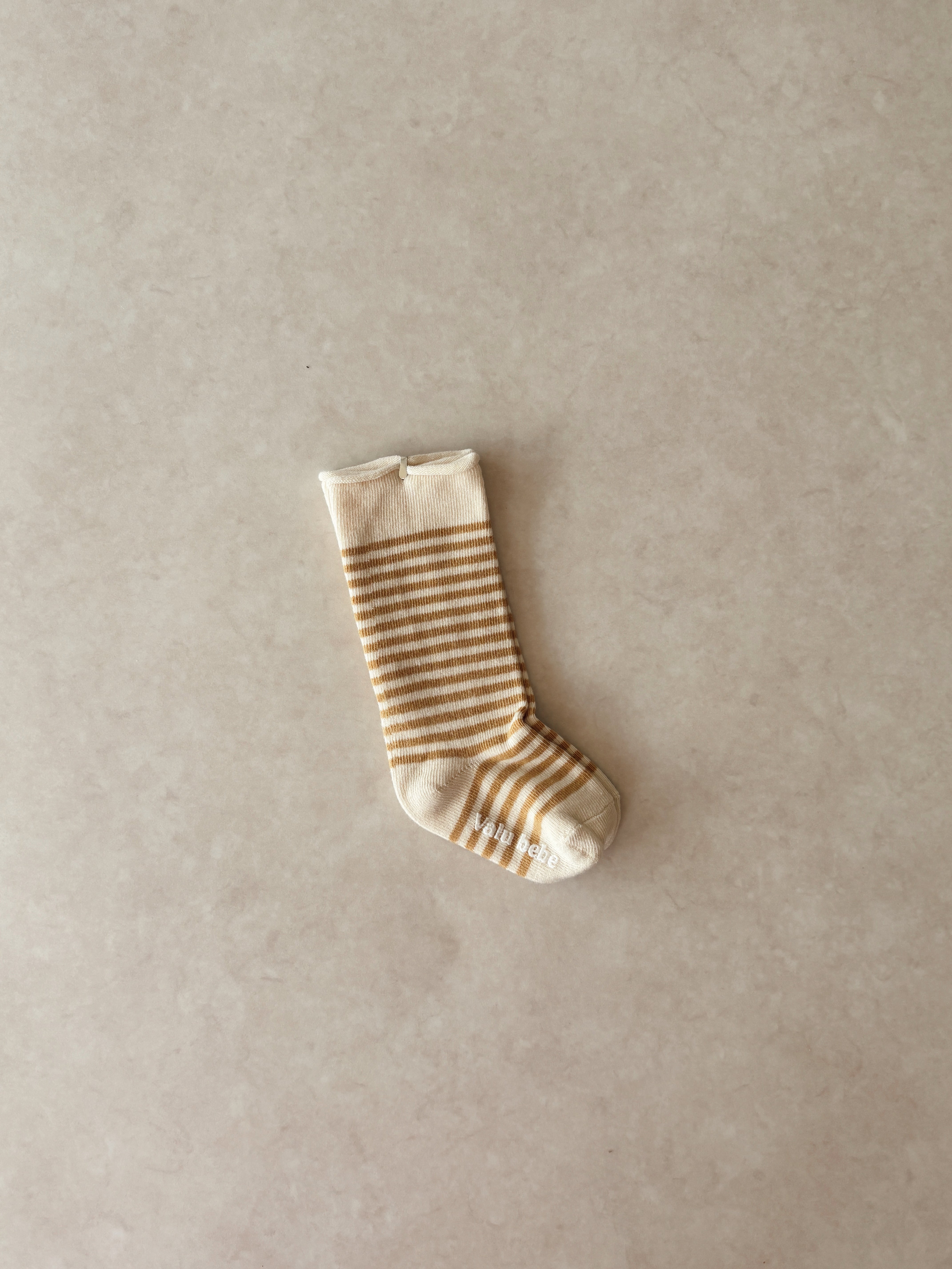 Striped socks - Geel