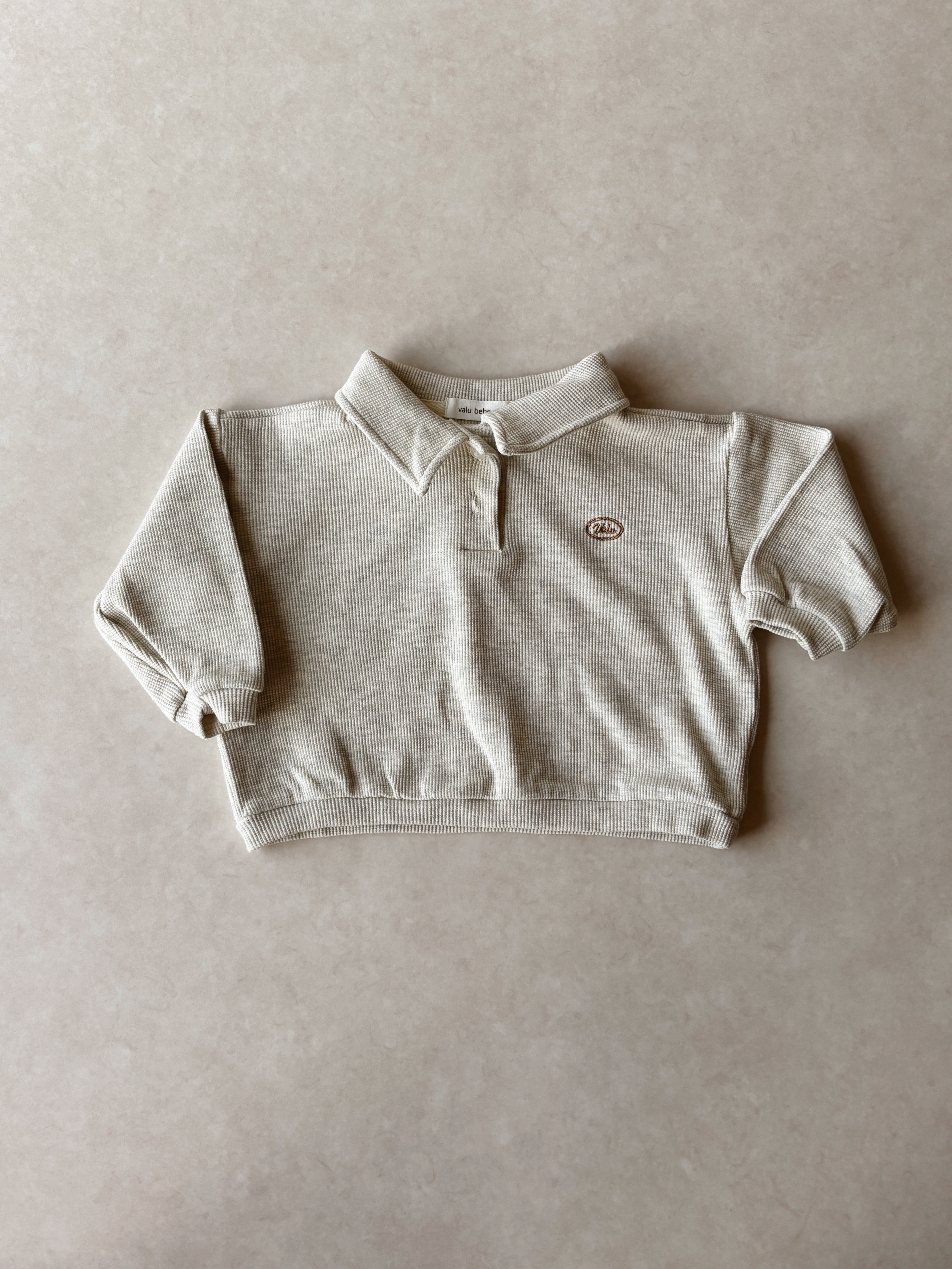 Waffle collar pull - Gray