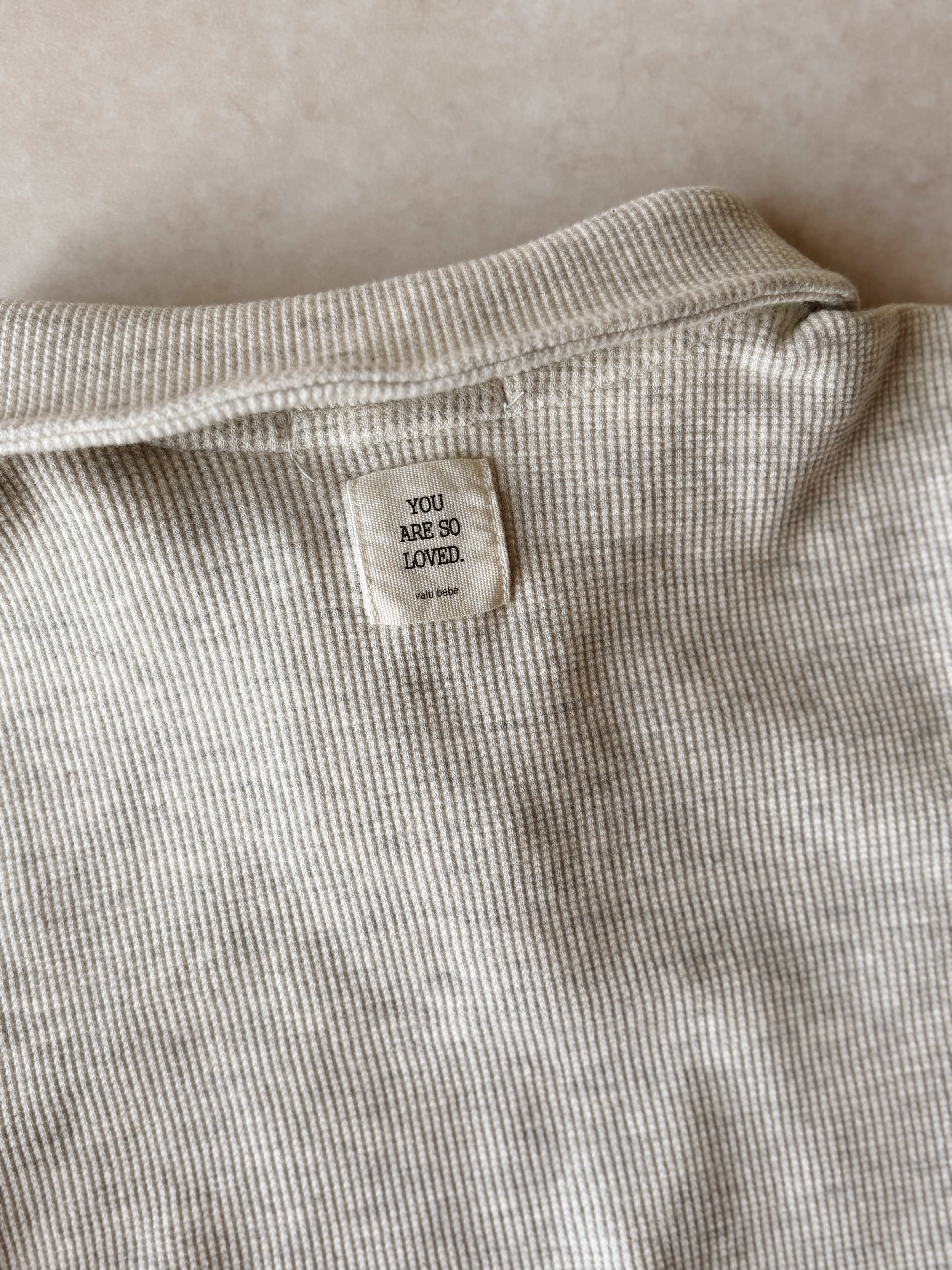 Waffle collar pull - Gray