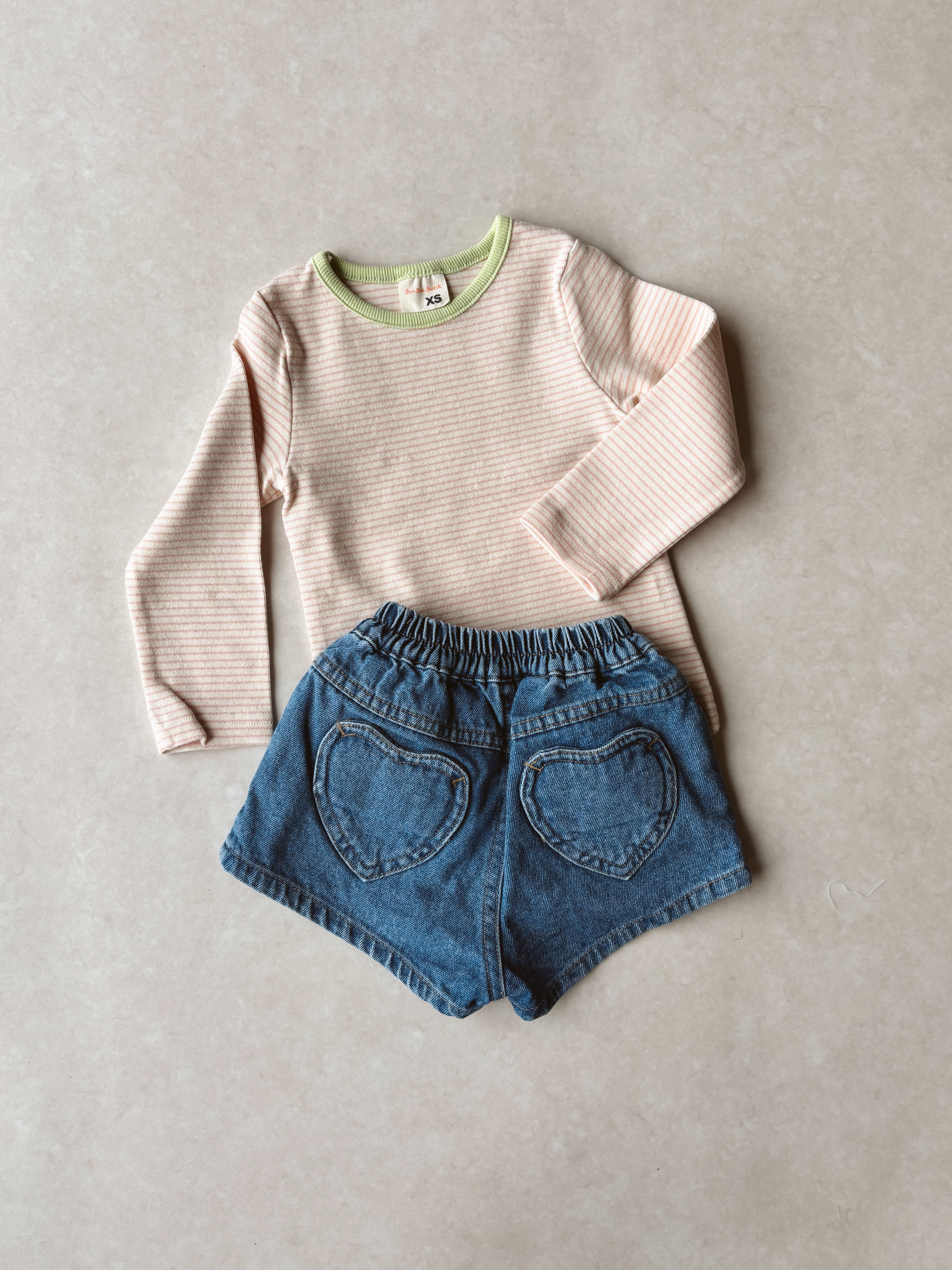 Spring ringer tee - Lime