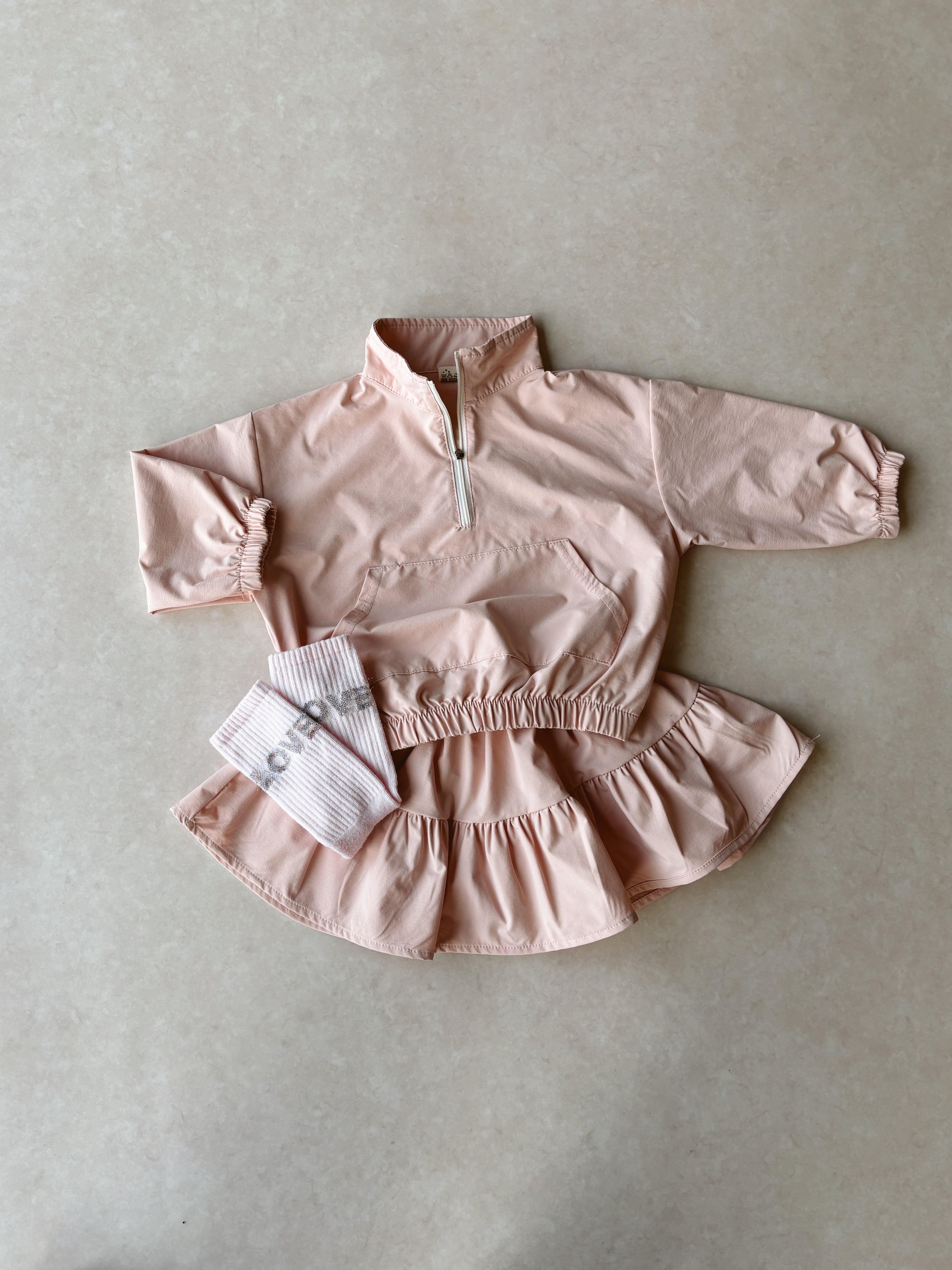 Anorak skirt set