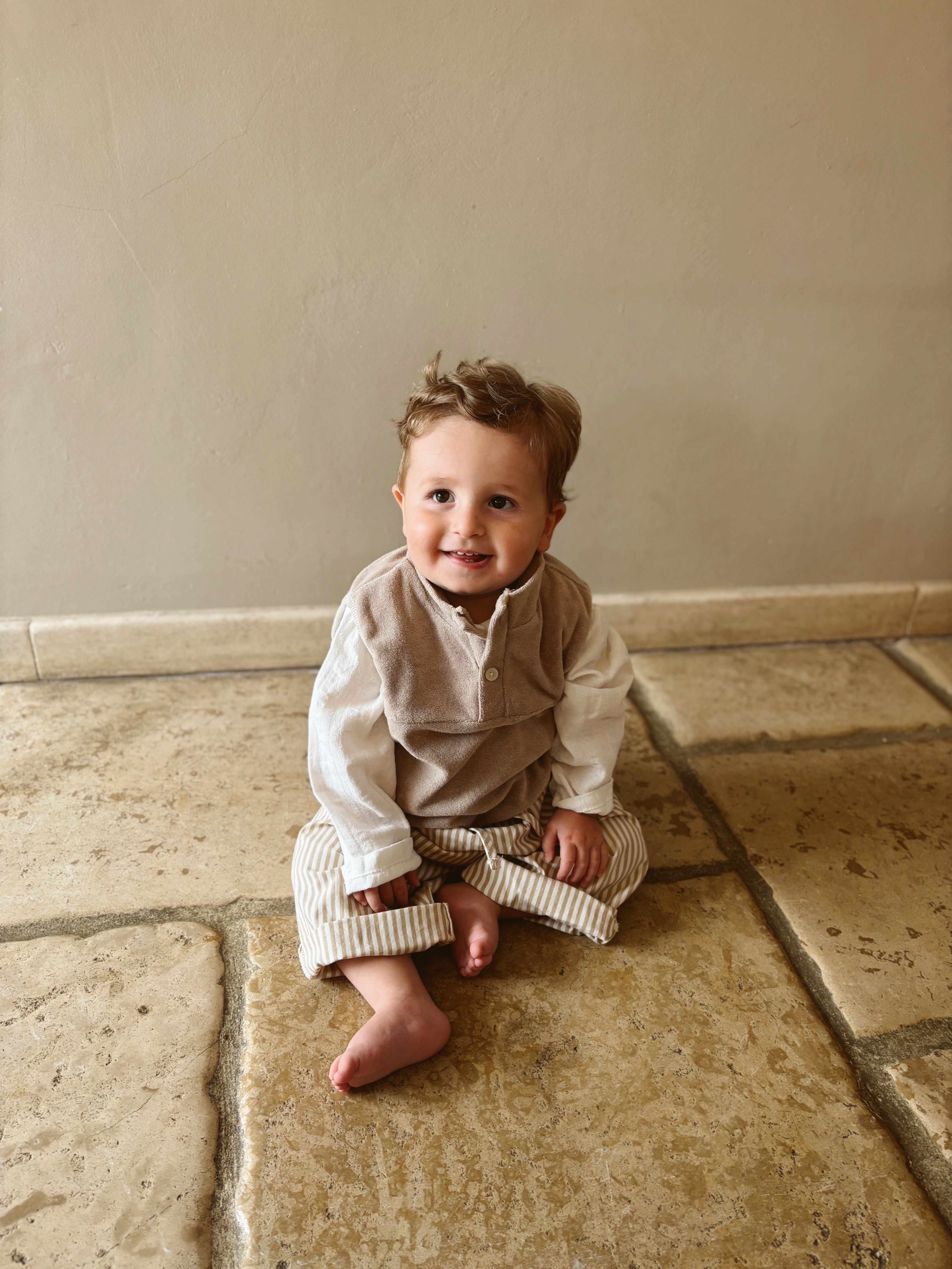 Trendy sweater vest - Beige