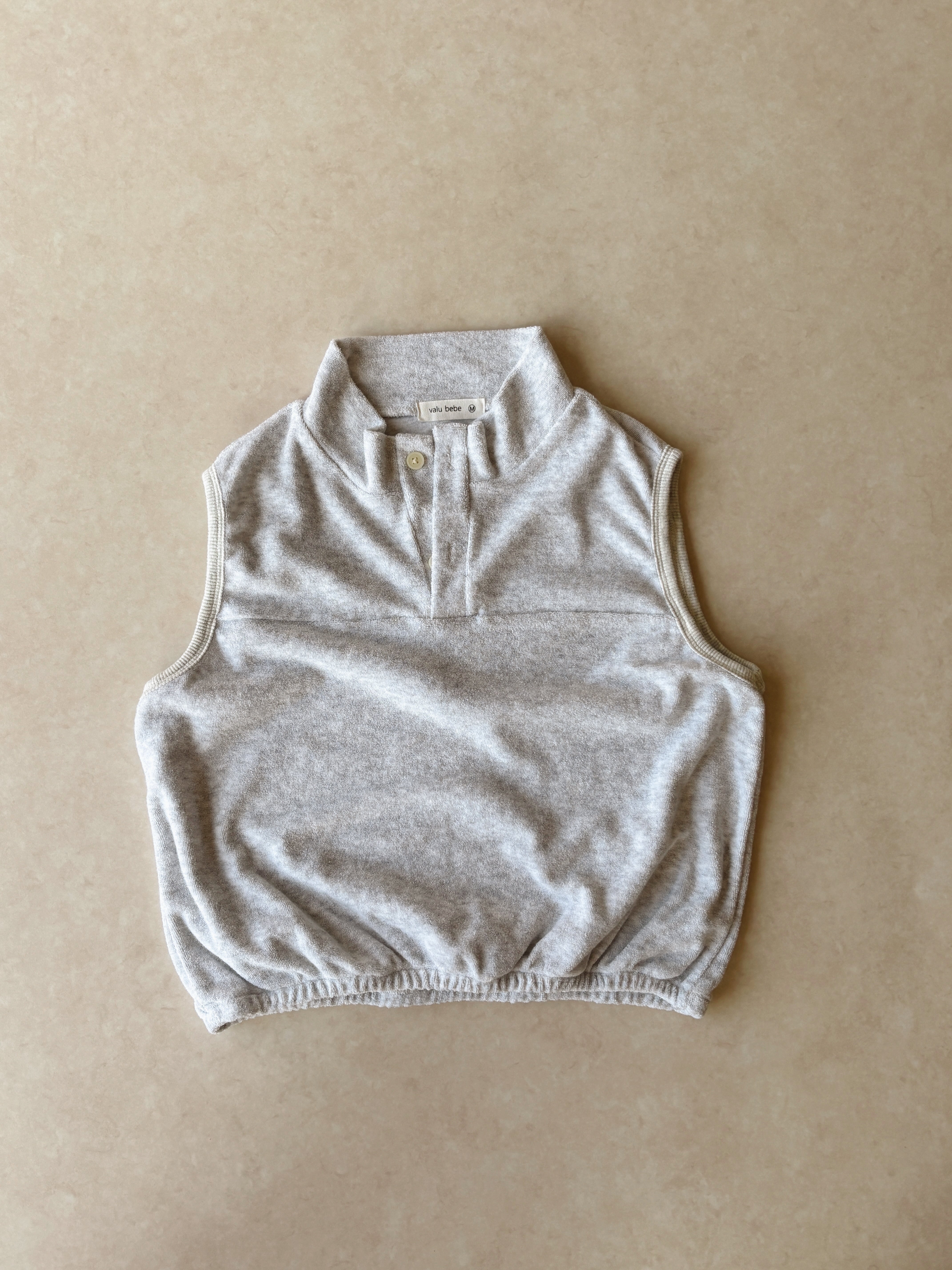 Trendy sweater vest - Gray