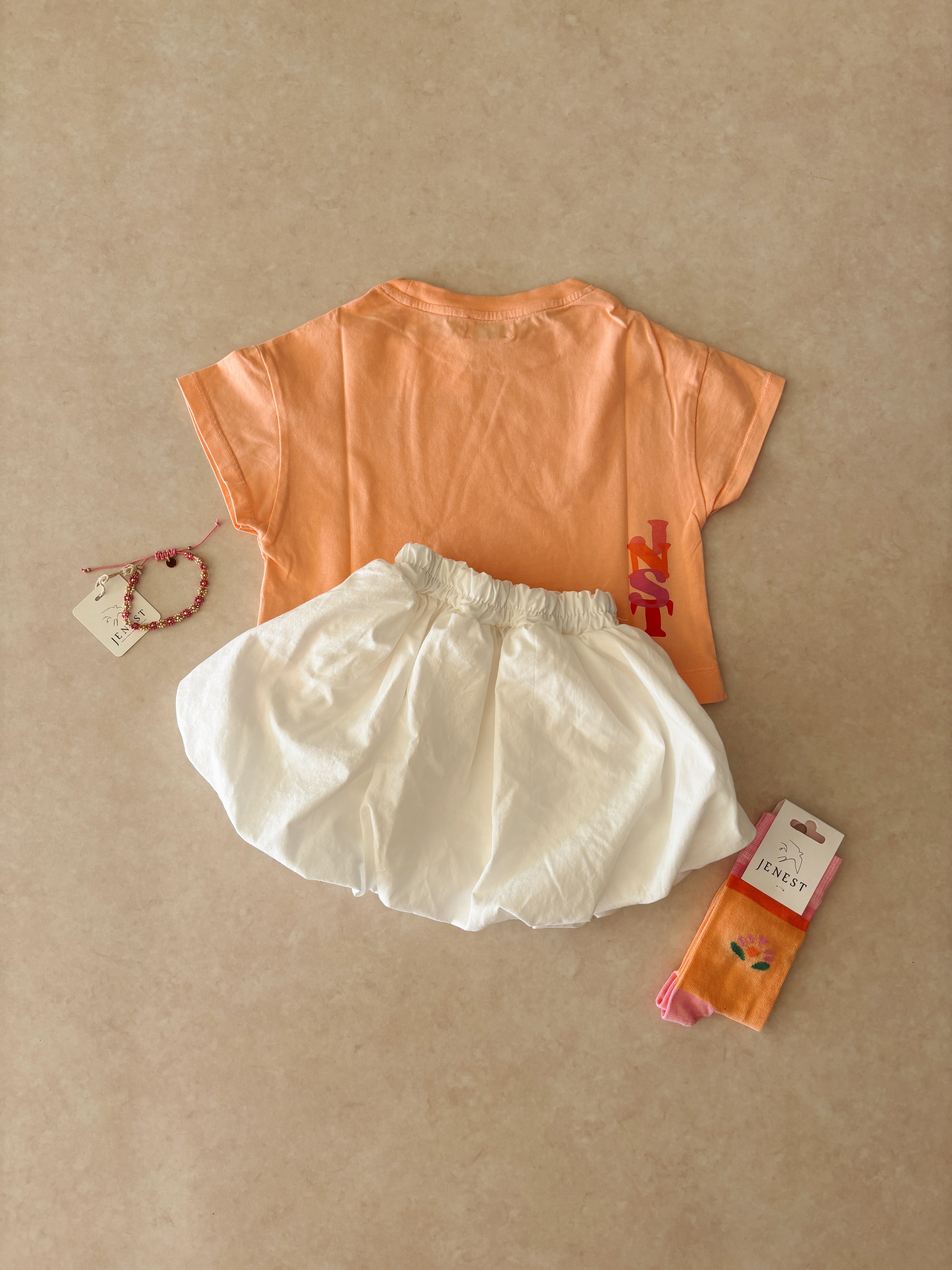 Pumpkin skirt - Ivory