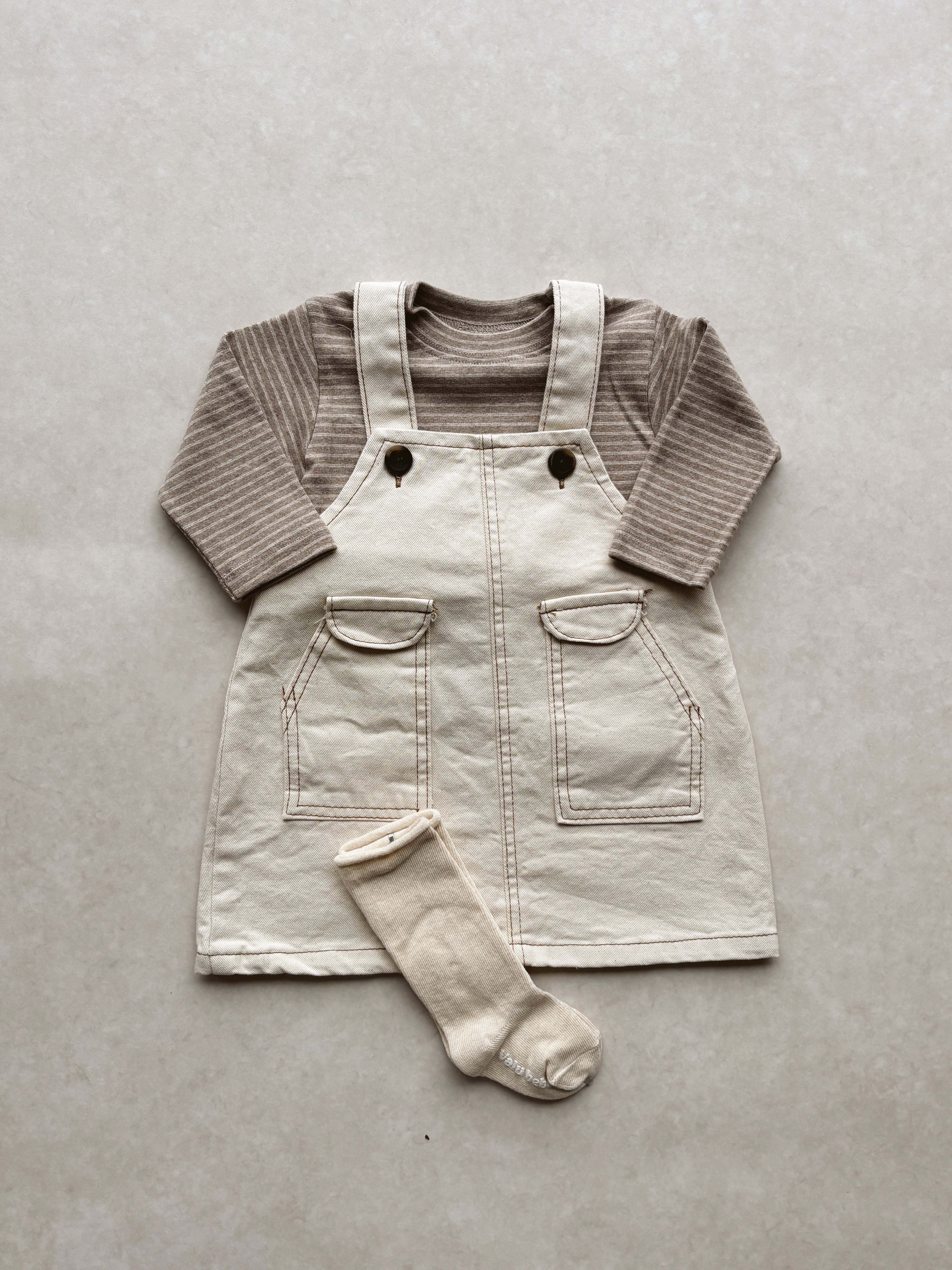 Striped shirt - Mocha