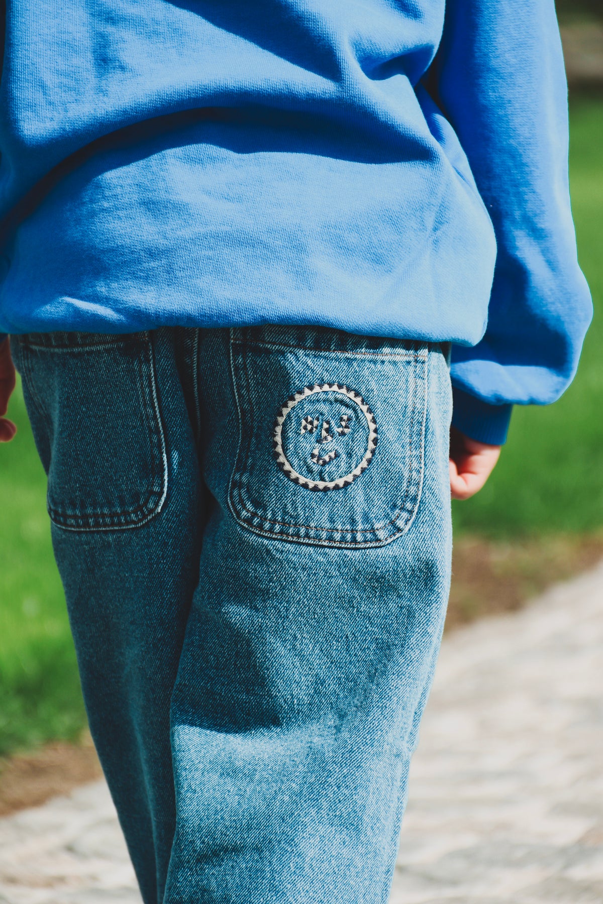 Joey loose denim pants - Jenest