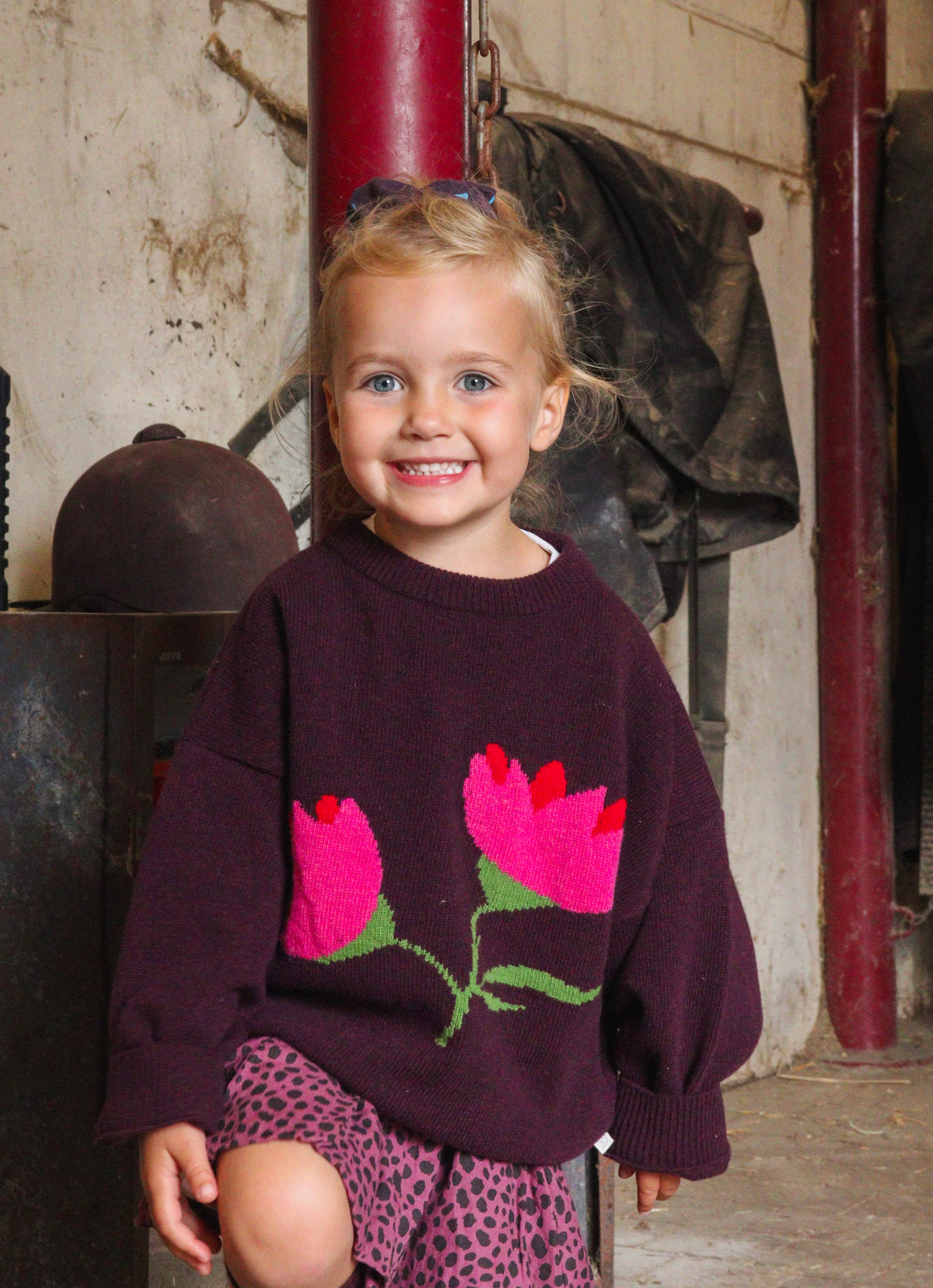 Belly pullover Cherry Bordeaux - Jenest