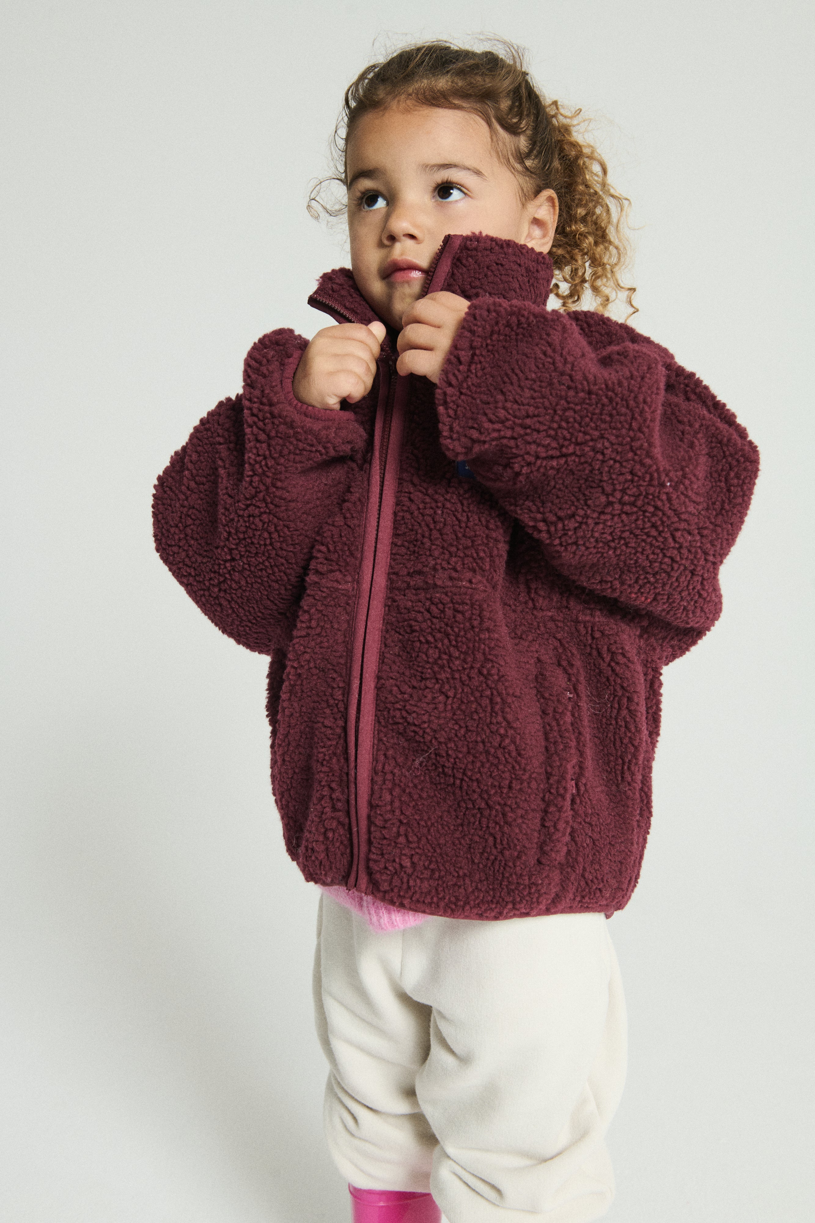 Kinderjas Hoktown Bordeaux - American Vintage