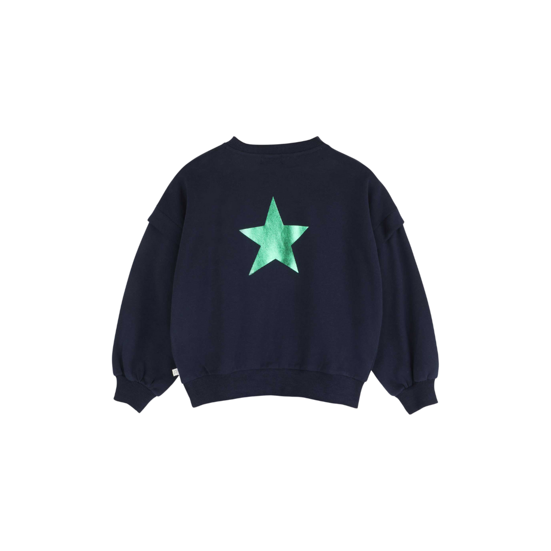 Balloon sweater Navy Blue - Jenest