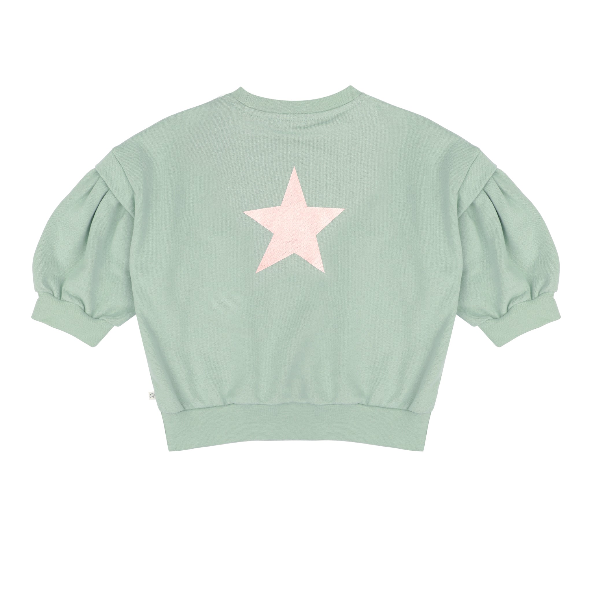 Balloon sweater Sage Green - Jenest