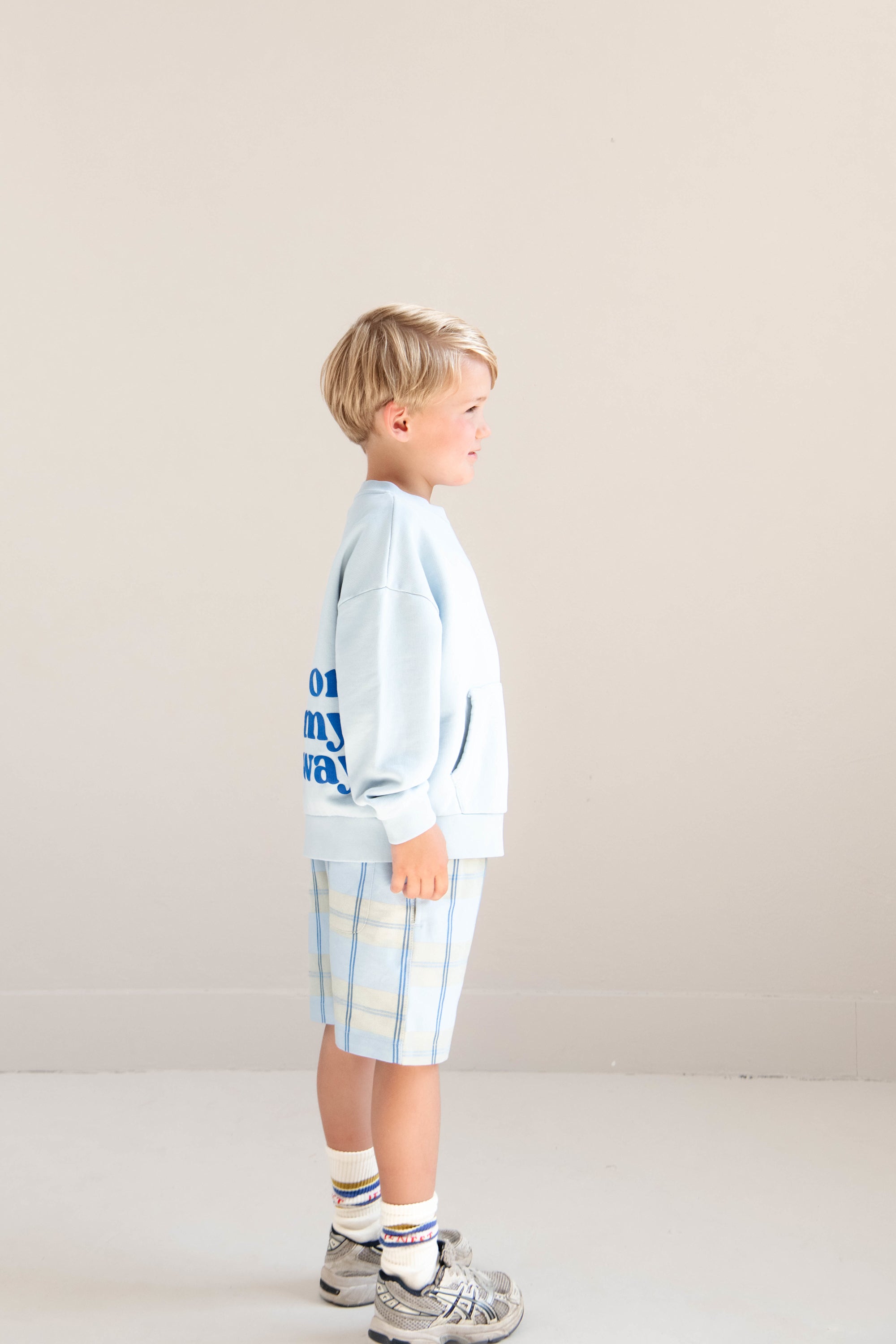 Bo sweater Blauw - Jenest