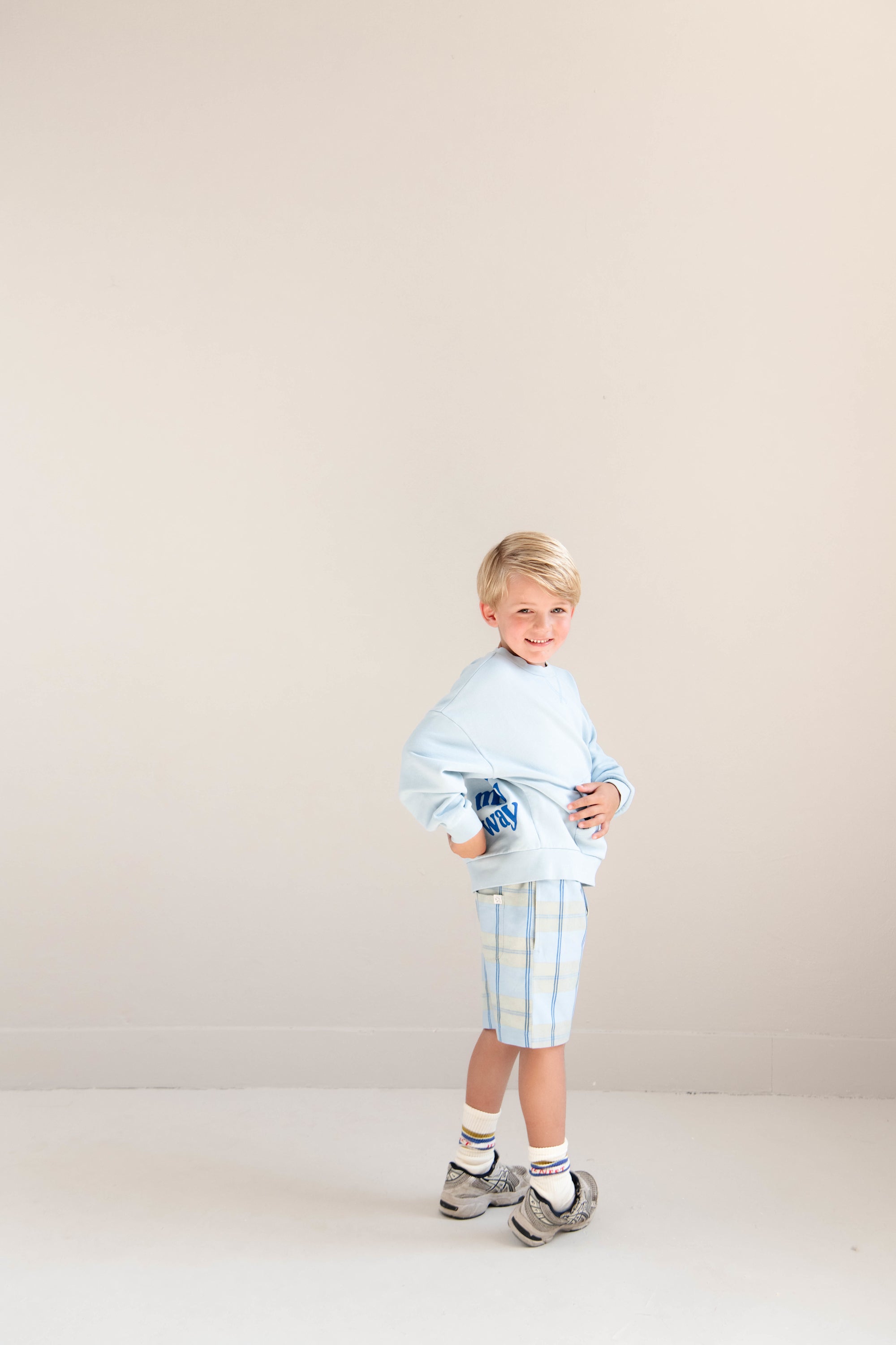 Bo sweater Blauw - Jenest