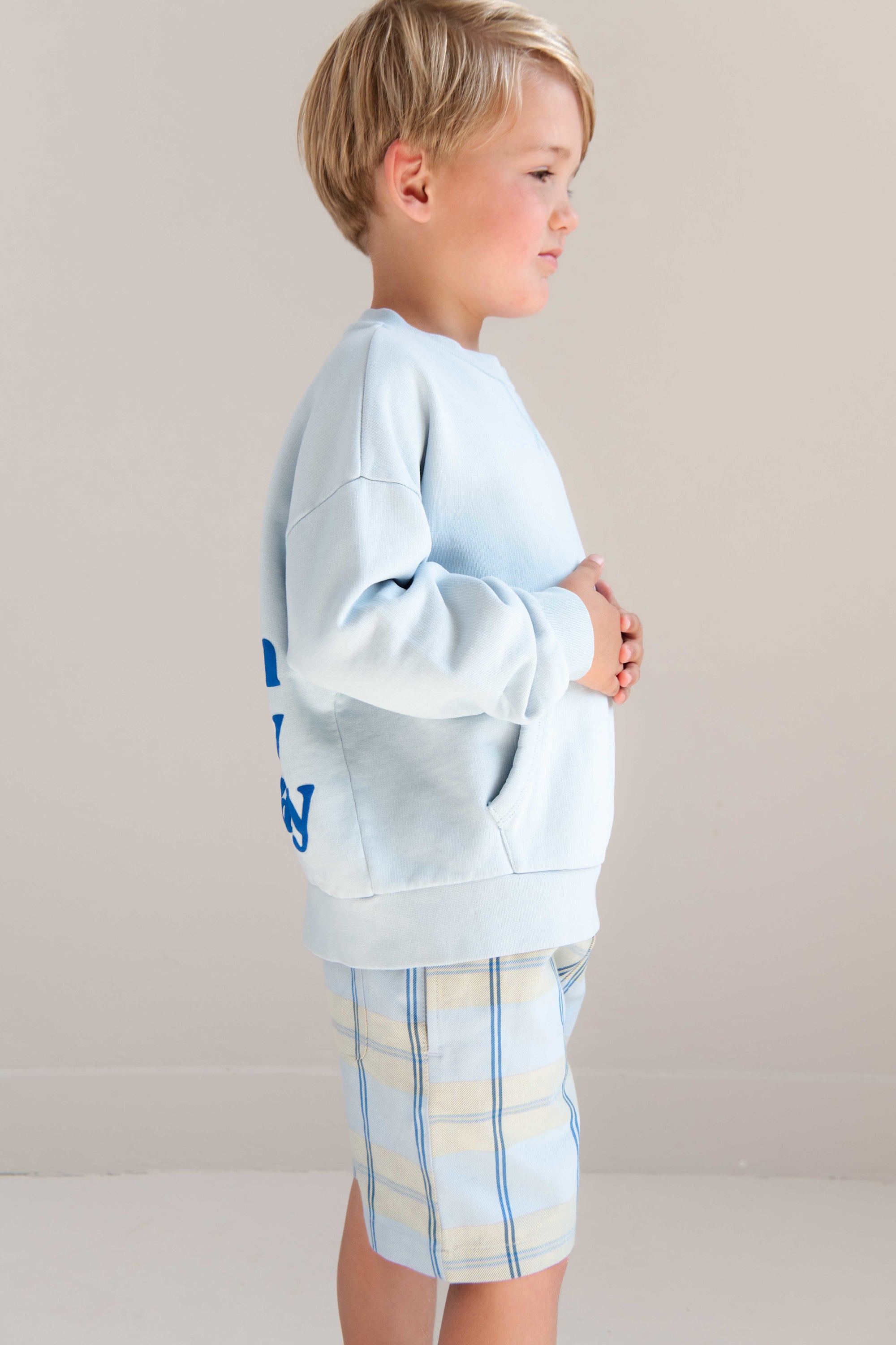 Bo sweater Blauw - Jenest