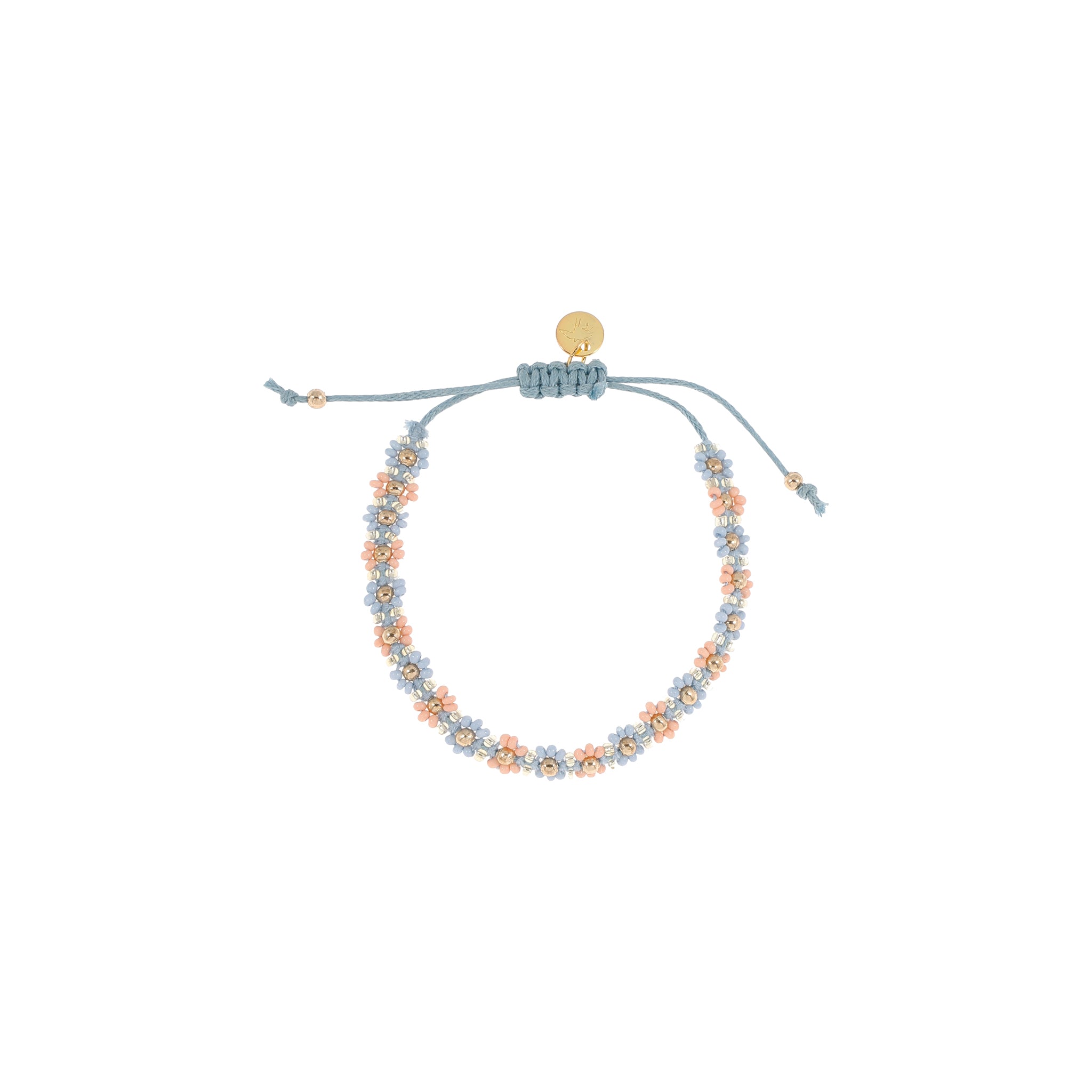 Flower bracelet Blue - Jenest